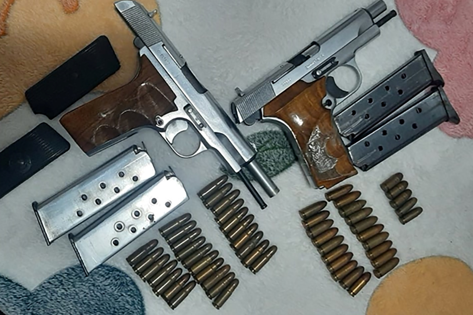 gracanica hapsenje oruzje municija foto kosovska policija