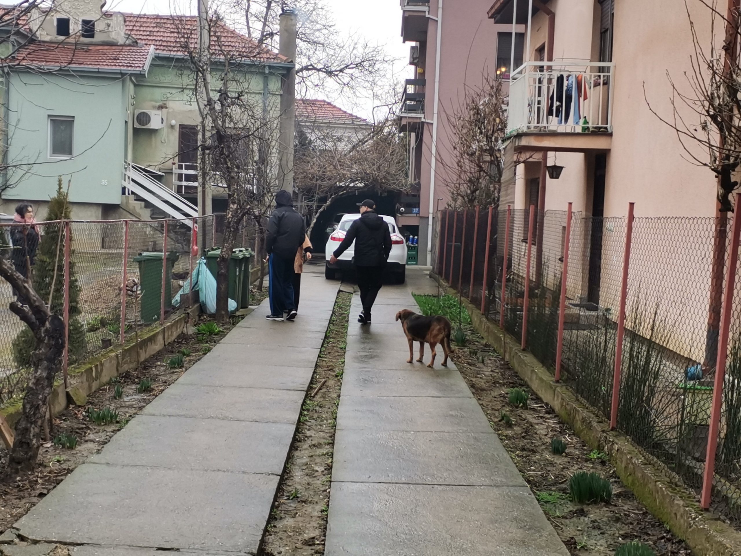 Jovan je sedeo tu na ogradi kada je preminuo ,Kuća Nedeljkovića