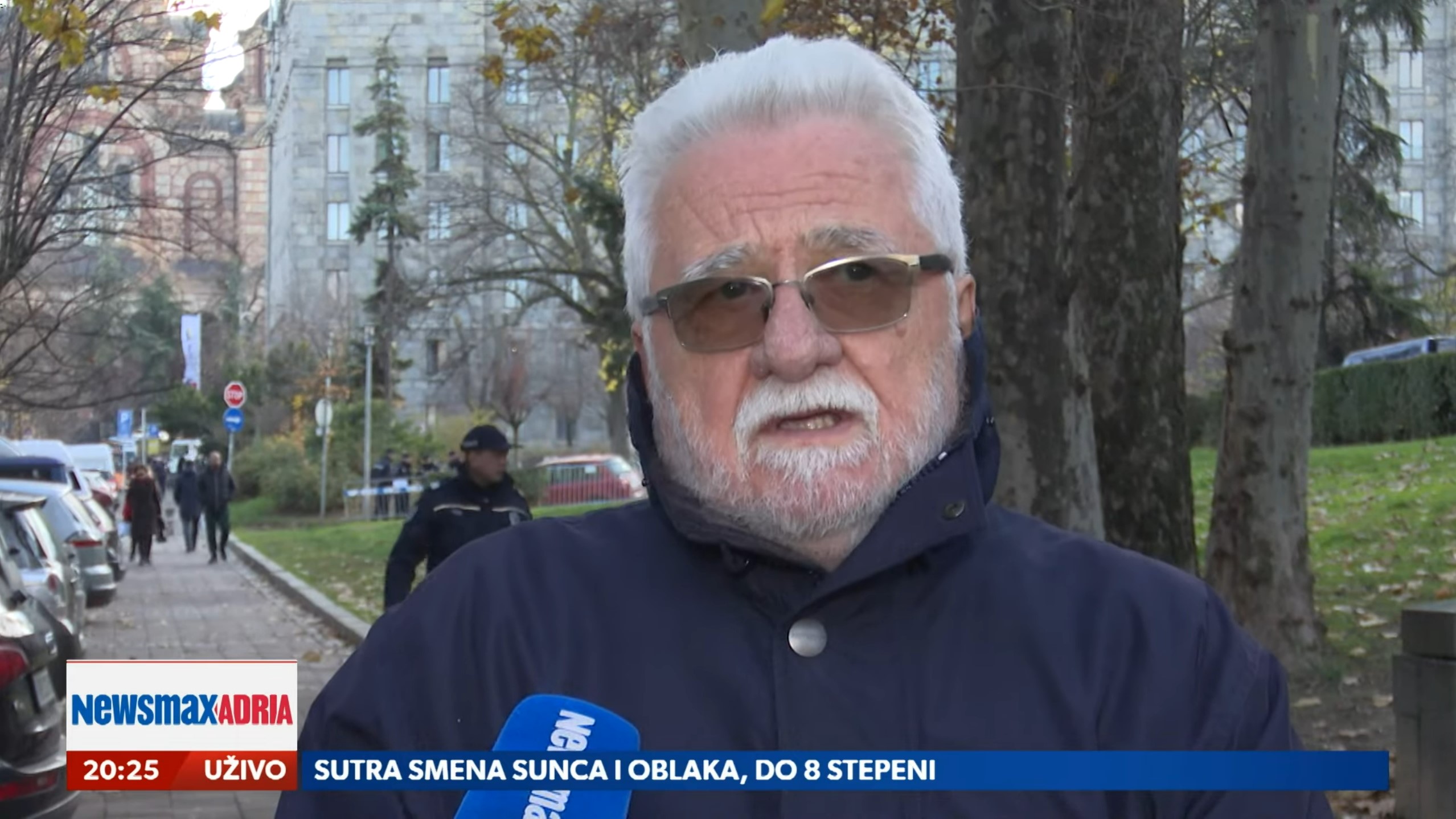 Zoran Radovanović. Zvezda zove đake da popune tribine, prilog, emisija Pregled dana Foto: Newsmax Adria