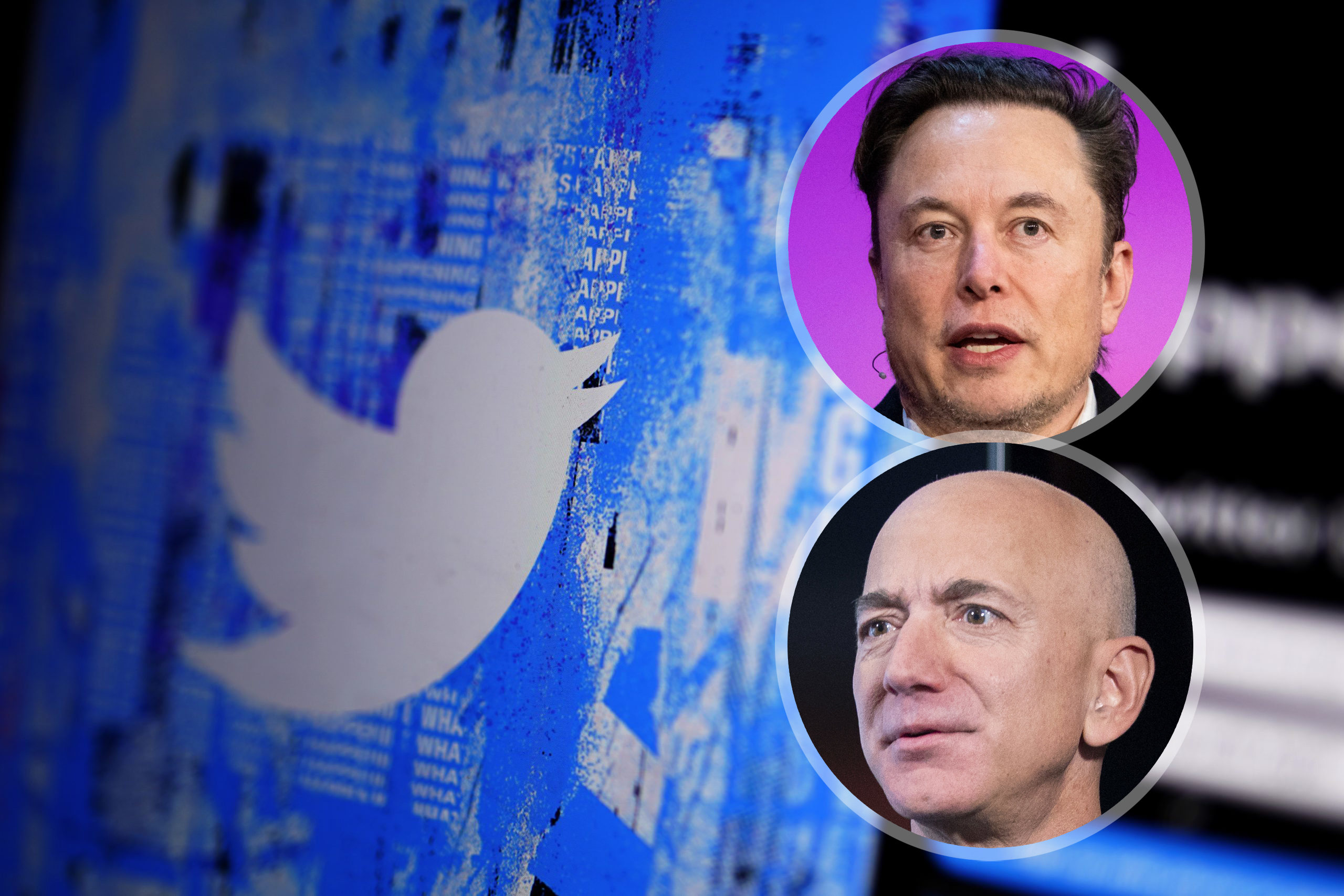 twitter, bezos, elon mask