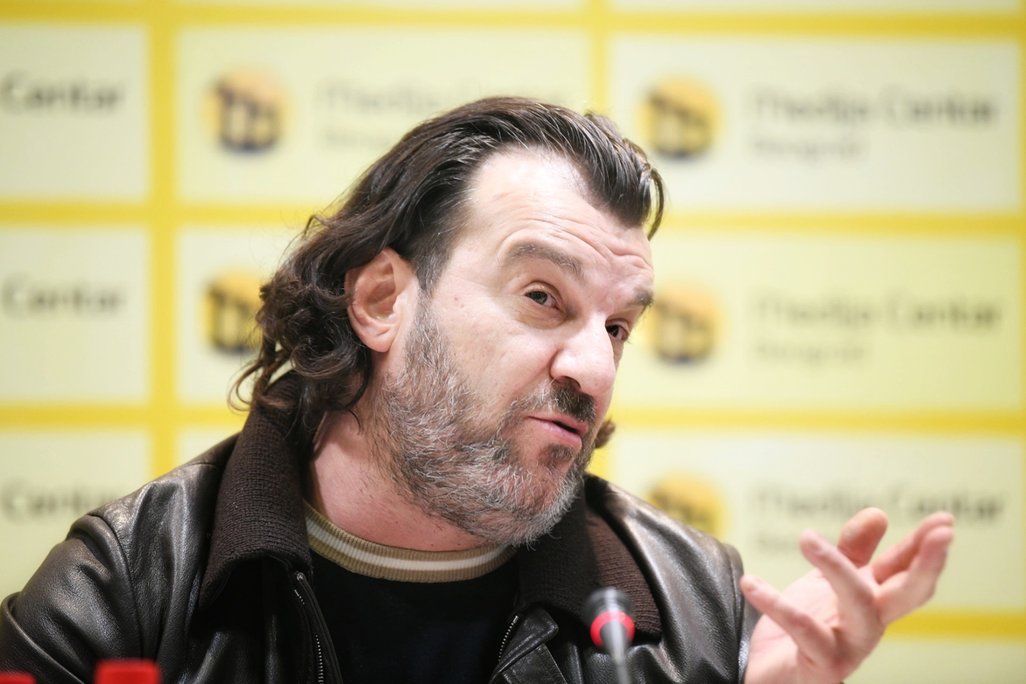 BEOGRAD 11. novembar 2020. Aleksandar Vuksanovic Aca Lukas konferencija u Medija centru Foto:Vesna Lalić/Nova.rs