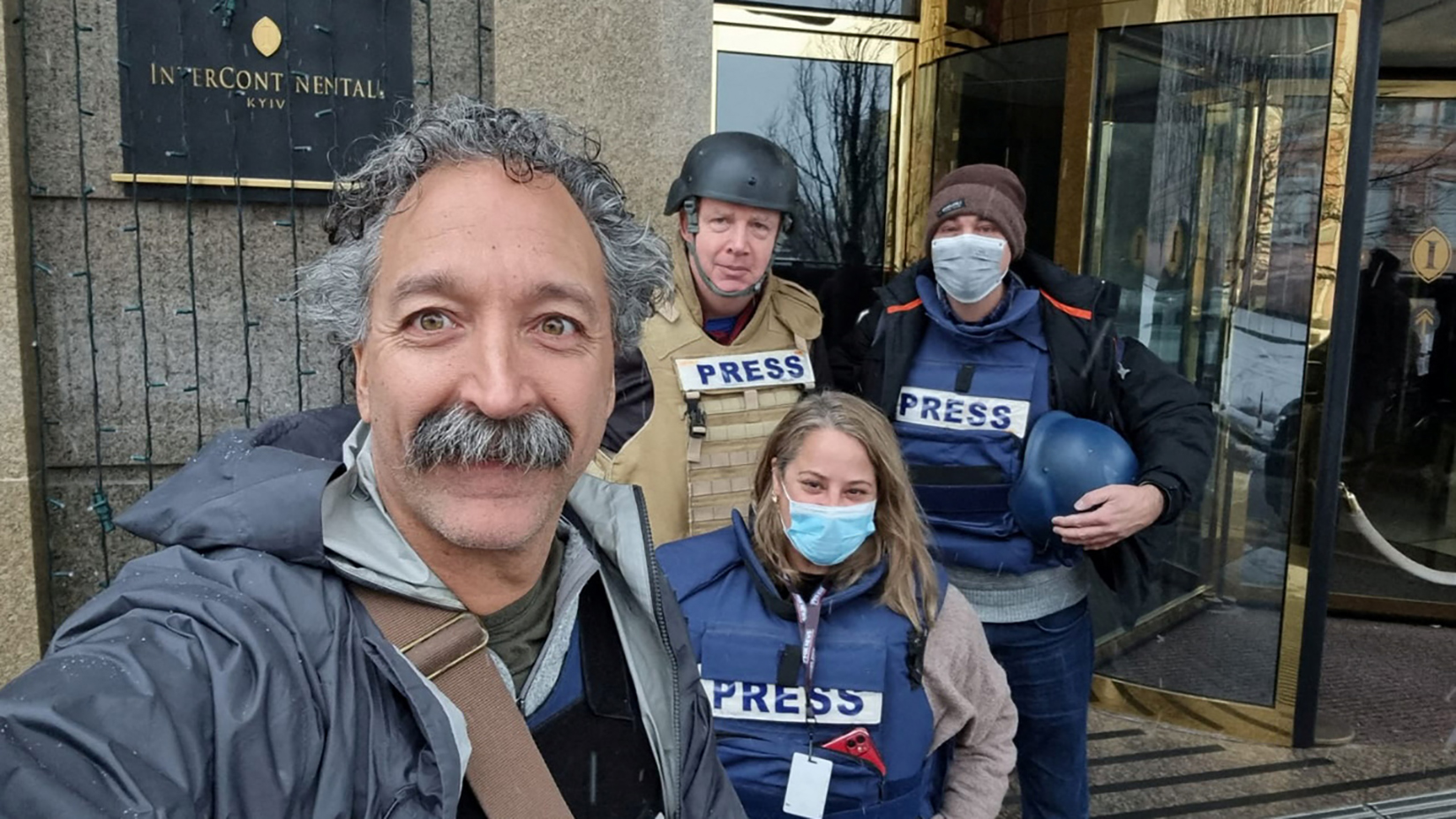 FOX News cameraman Pierre Zakrzewski in Kyiv