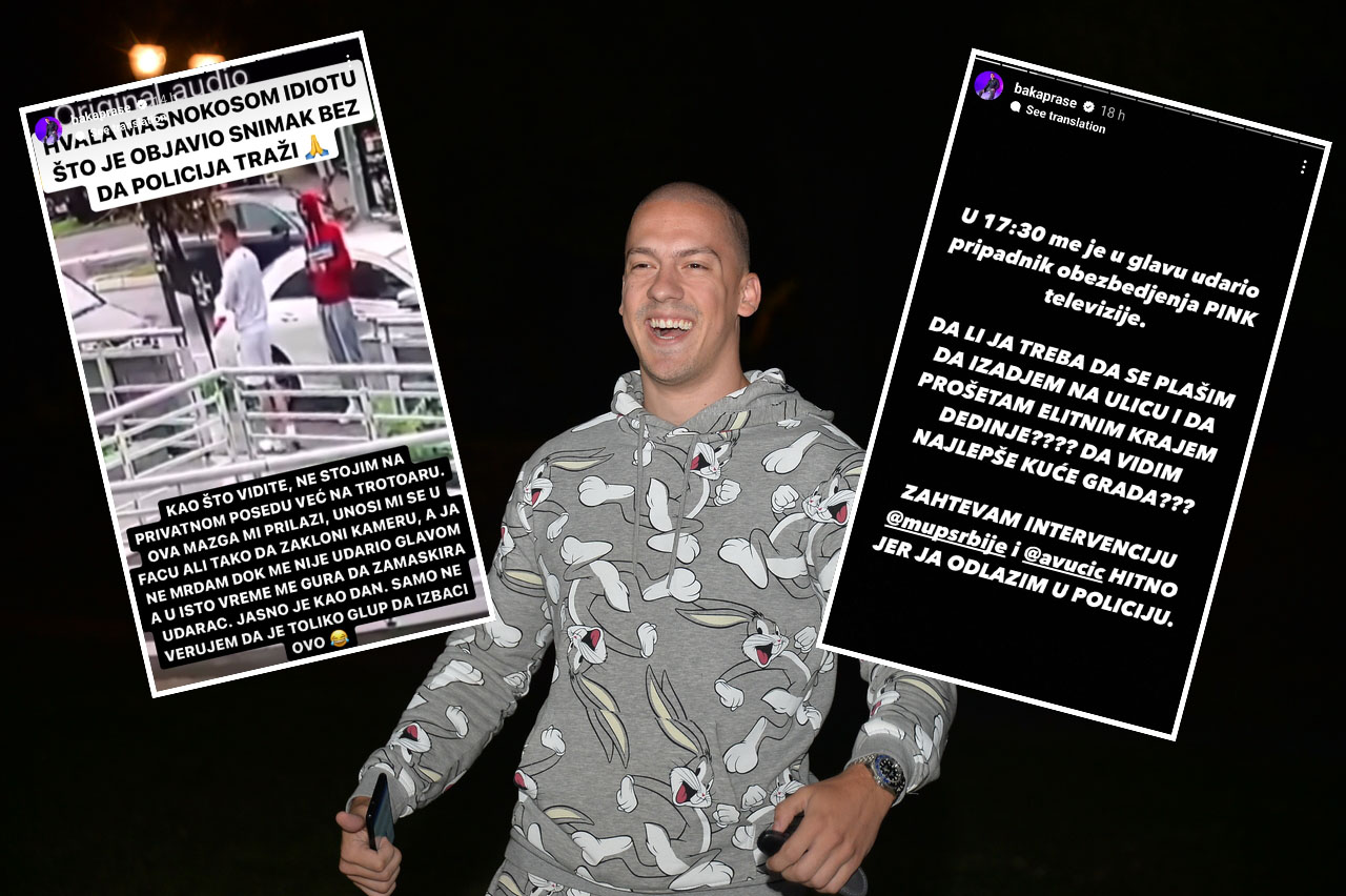 Baka Prase, instagram stori, story, kombo Foto: E-Stock/Časlav Vukojičić/Instagram/bakaprase