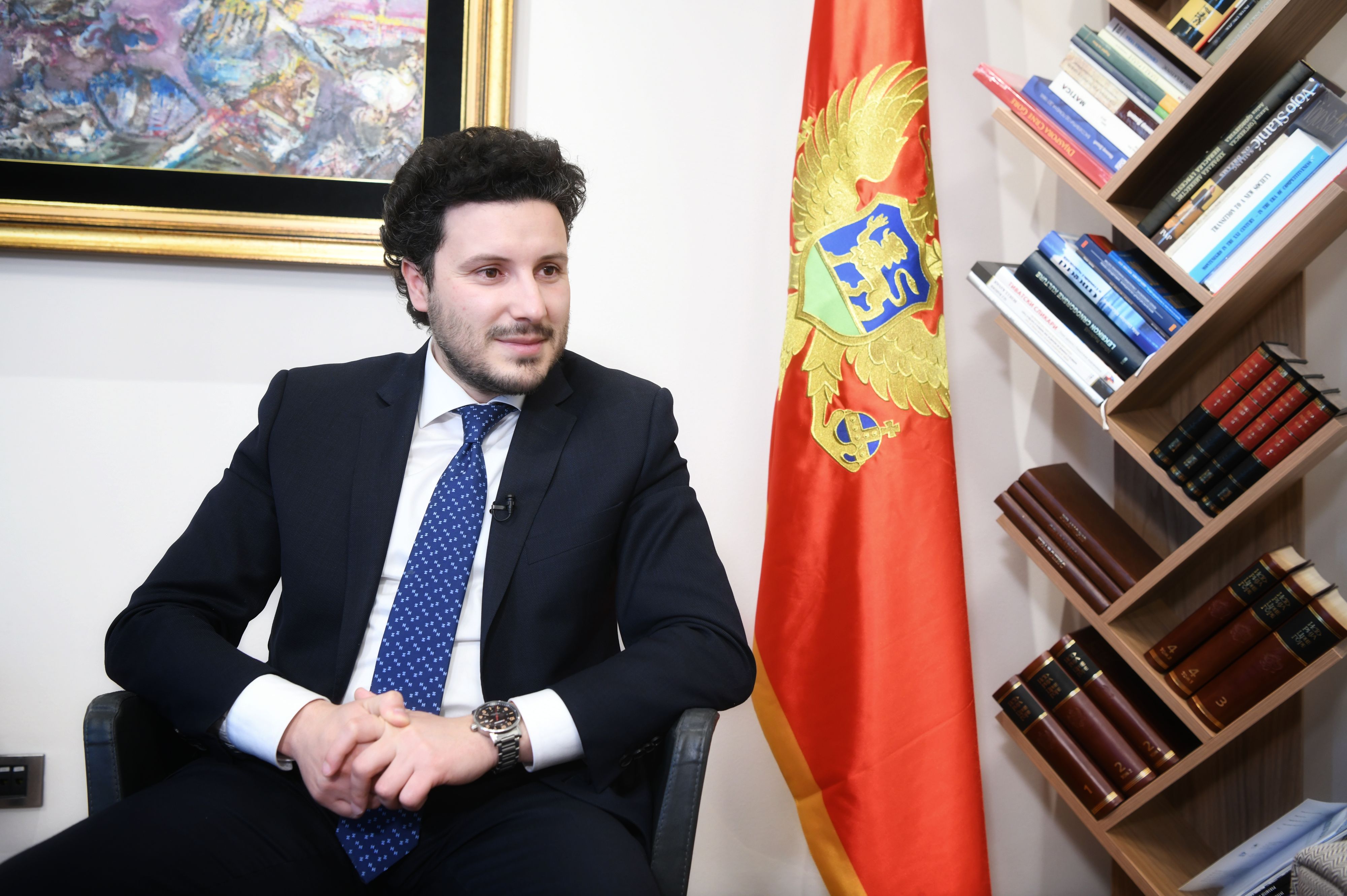 Podgorica 06.05.2021. Dritan Abazovic, intervju, Foto: Goran Srdanov/Nova.rs