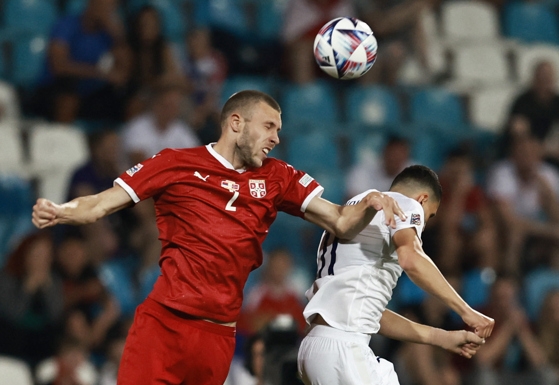 Soccer Football - UEFA Nations League - Group H - Serbia v Norway - Rajko Mitic Stadium, Belgrade, Serbia - June 2, 2022 Serbia's Strahinja Pavlovic in action REUTERS/Marko Djurica