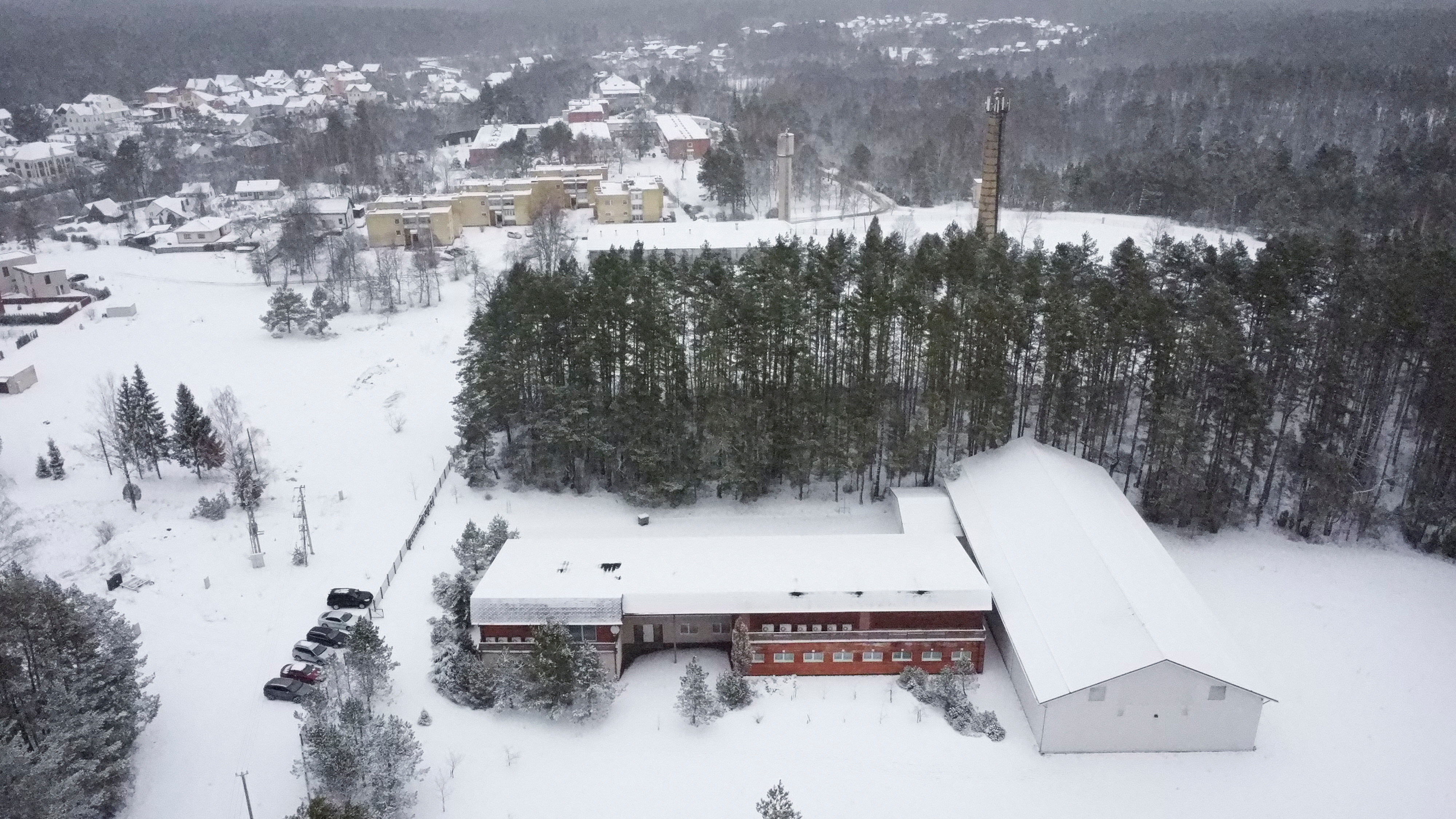 A building used by CIA to house Iraq and Afghanistan extraordinary rendition prisoners, in Vilnius
