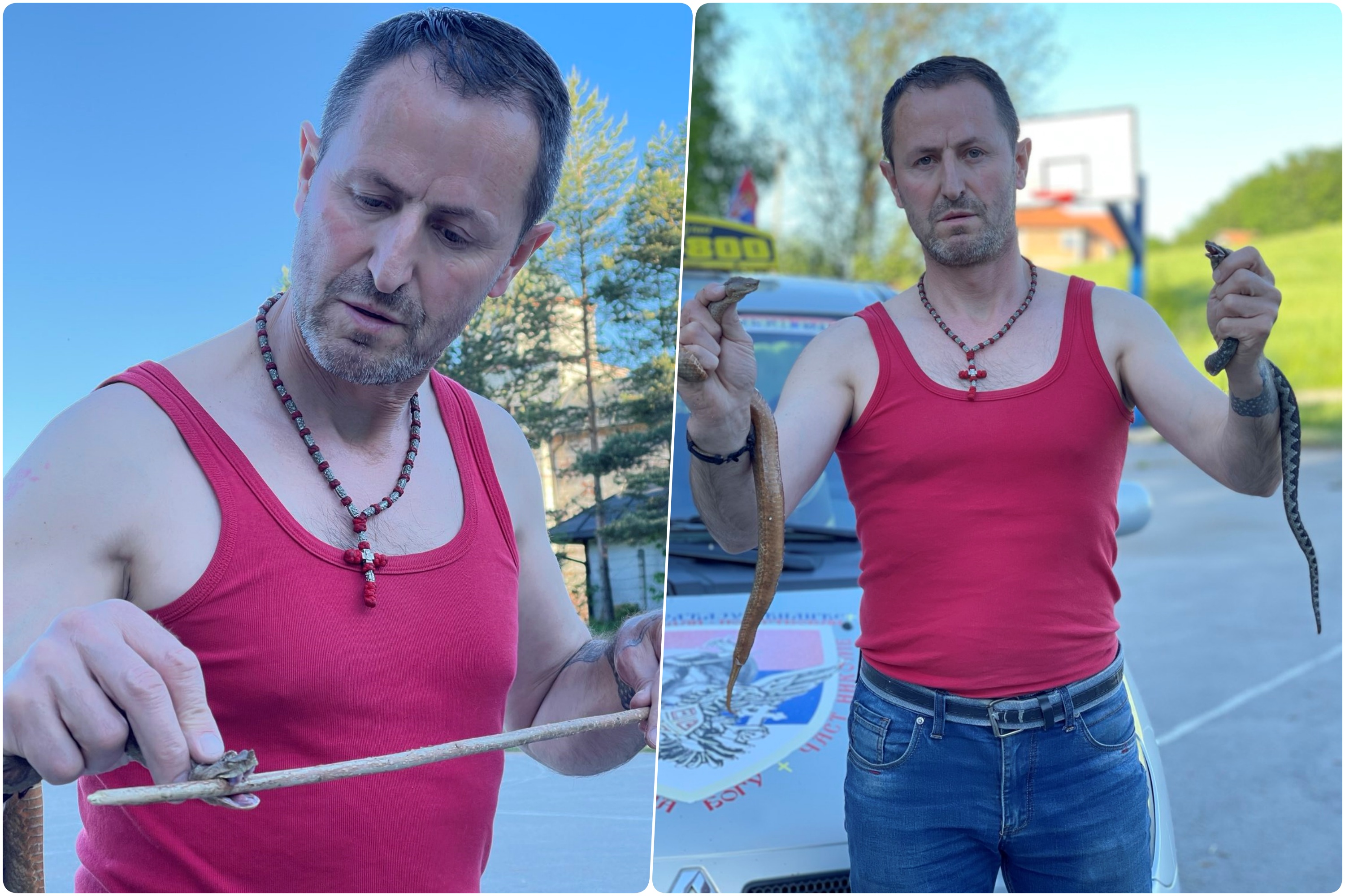 Arsenije Hadži Basur jedini je zmijolovac u Zapadnoj Srbiji