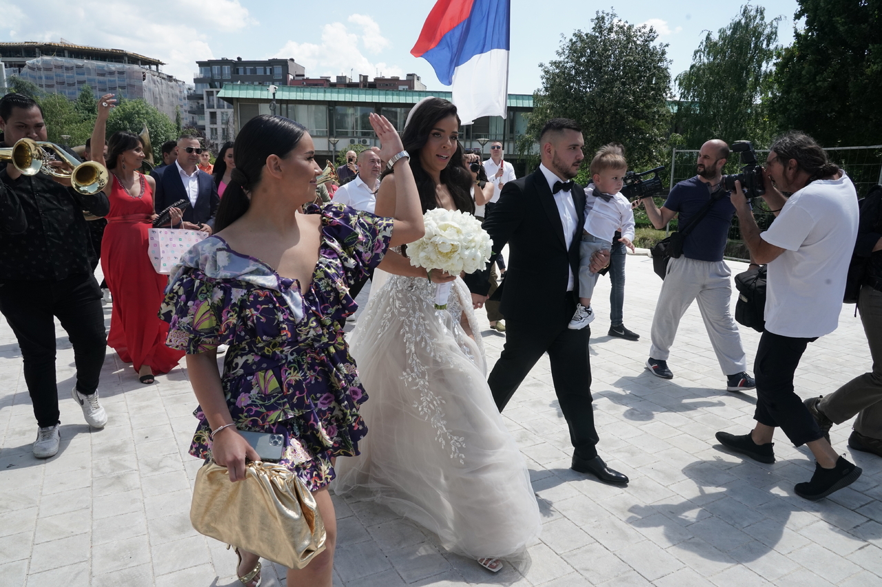 Svadba, venčanje, Radiša Trajković Đani ženi sina