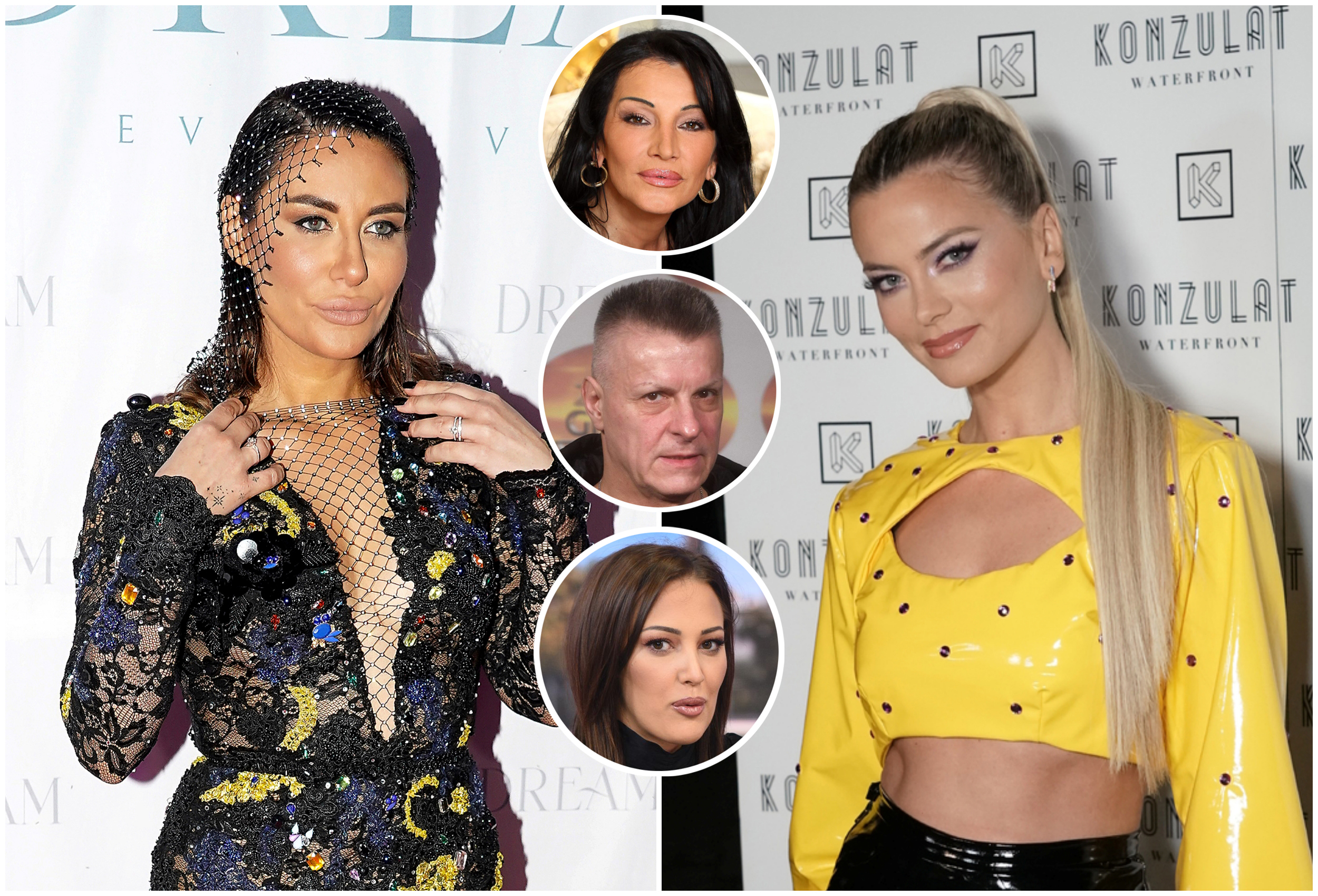 Ana Nikolić, Milica Pavlović, Goca Božinovska, Đorđe David, Aleksandra Prijović, kombo Foto: Antonio Ahel/ATAImages/E-StockČaslav Vukojičić/Filip Krainčanić/Nova.rs/Ivan Dinić/Nova S/Zoran Lončarević