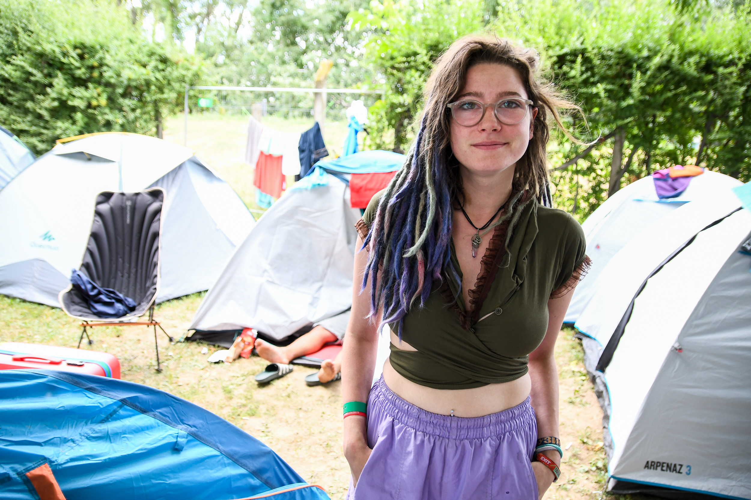 Novi Sad 09.07.2022 Atmosfera u exit kampu posle druge večei. Treći dan, muzički festival Exit, Egzit, kamp Foto: Nenad Mihajlović/Nova.rs