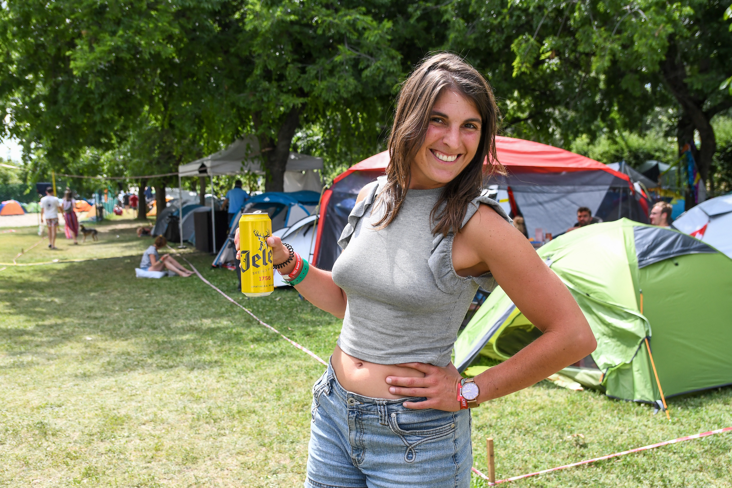 Novi Sad 09.07.2022 Atmosfera u exit kampu posle druge večei. Treći dan, muzički festival Exit, Egzit, kamp Foto: Nenad Mihajlović/Nova.rs