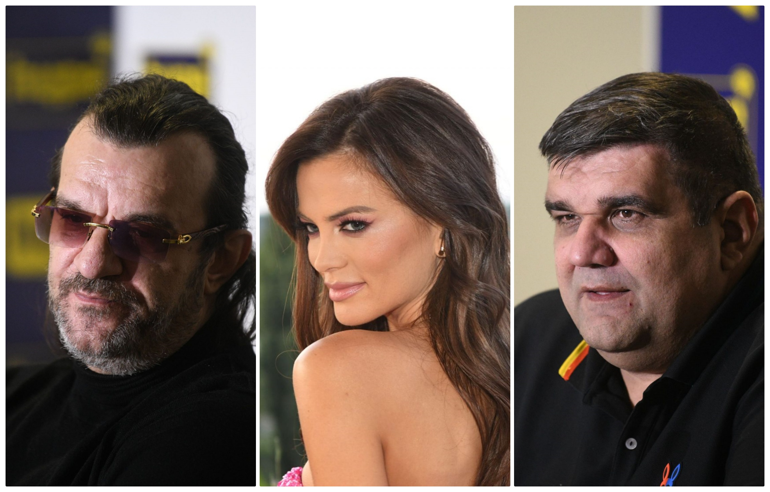 collage Aca Lukas, Milica Pavlović, Saša Mirković