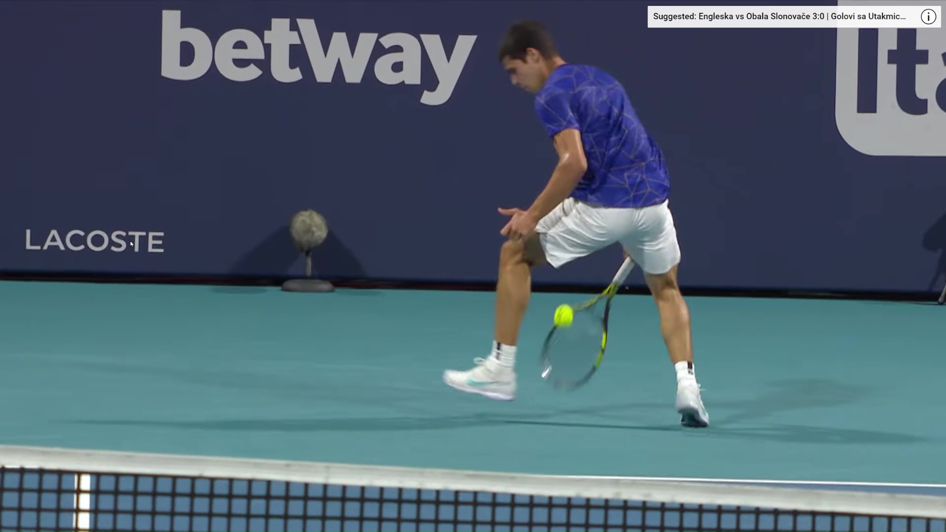 Kakav Tviner! Spektakularan Poen Alkaraza Protiv Cicipasa