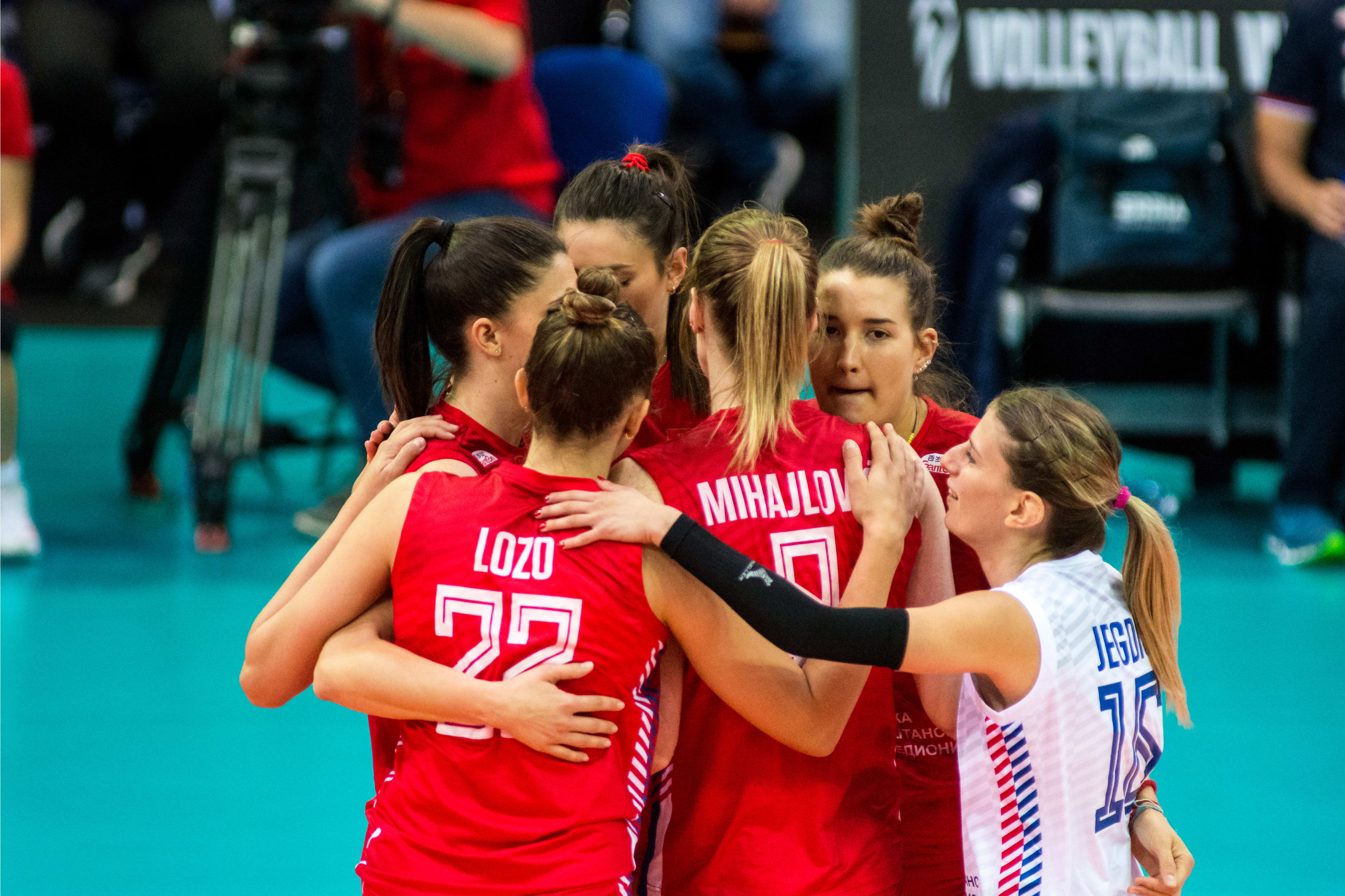 Ženska odbojkaška reprezentacija Srbije; Foto: FIVB