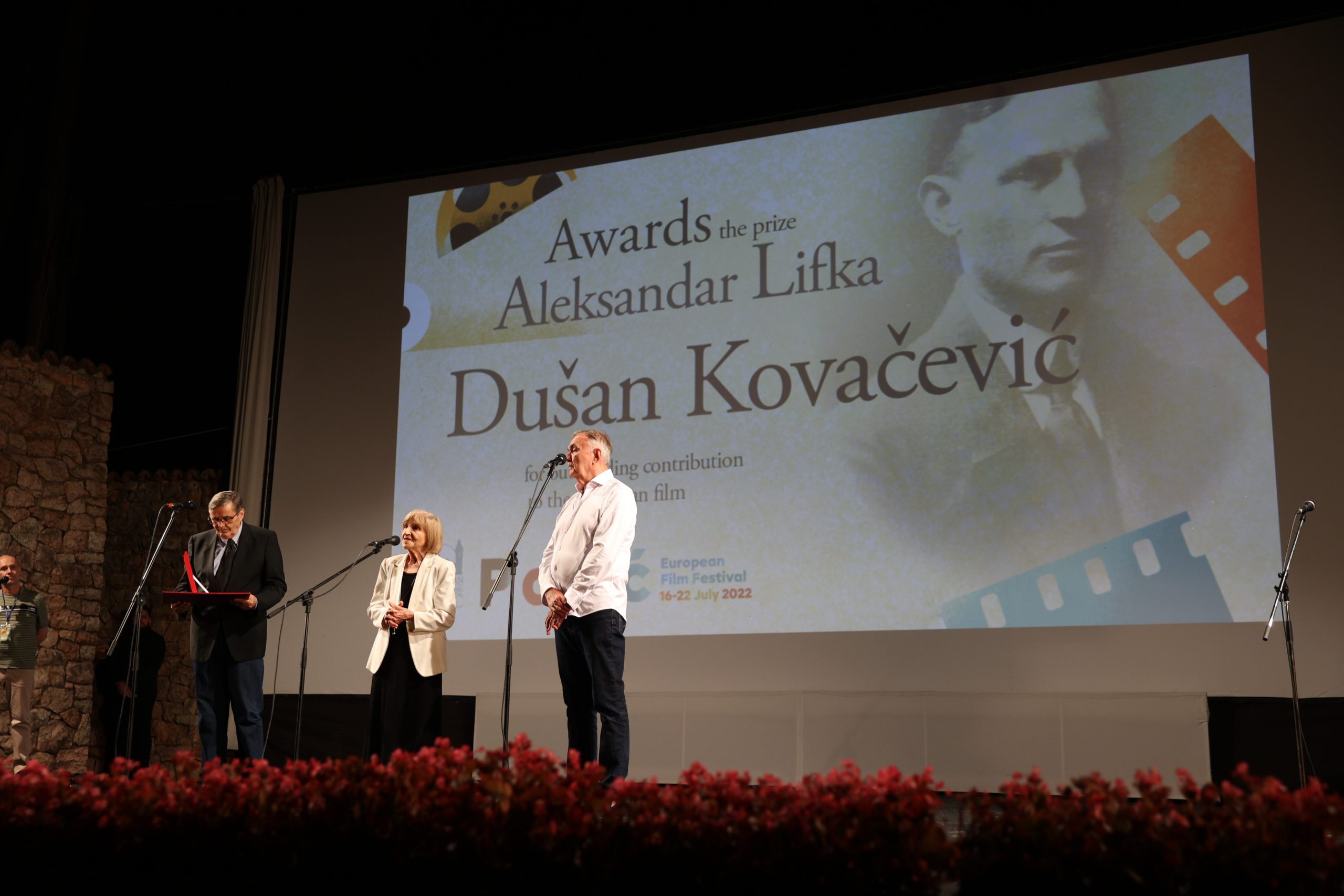 Uručenjem nagrade “Aleksandar Lifka” Dušanu Kovačeviću svečano otvoren 29. Festival evropskog filma Palić
 Foto: Damir Vujković, dozvoljeno objavljivanje.