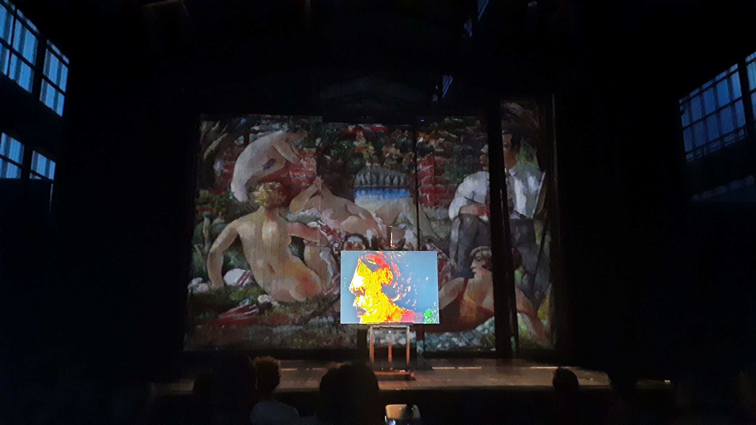 Umetnicki performanks ChoreoChroma u Luksemburgu