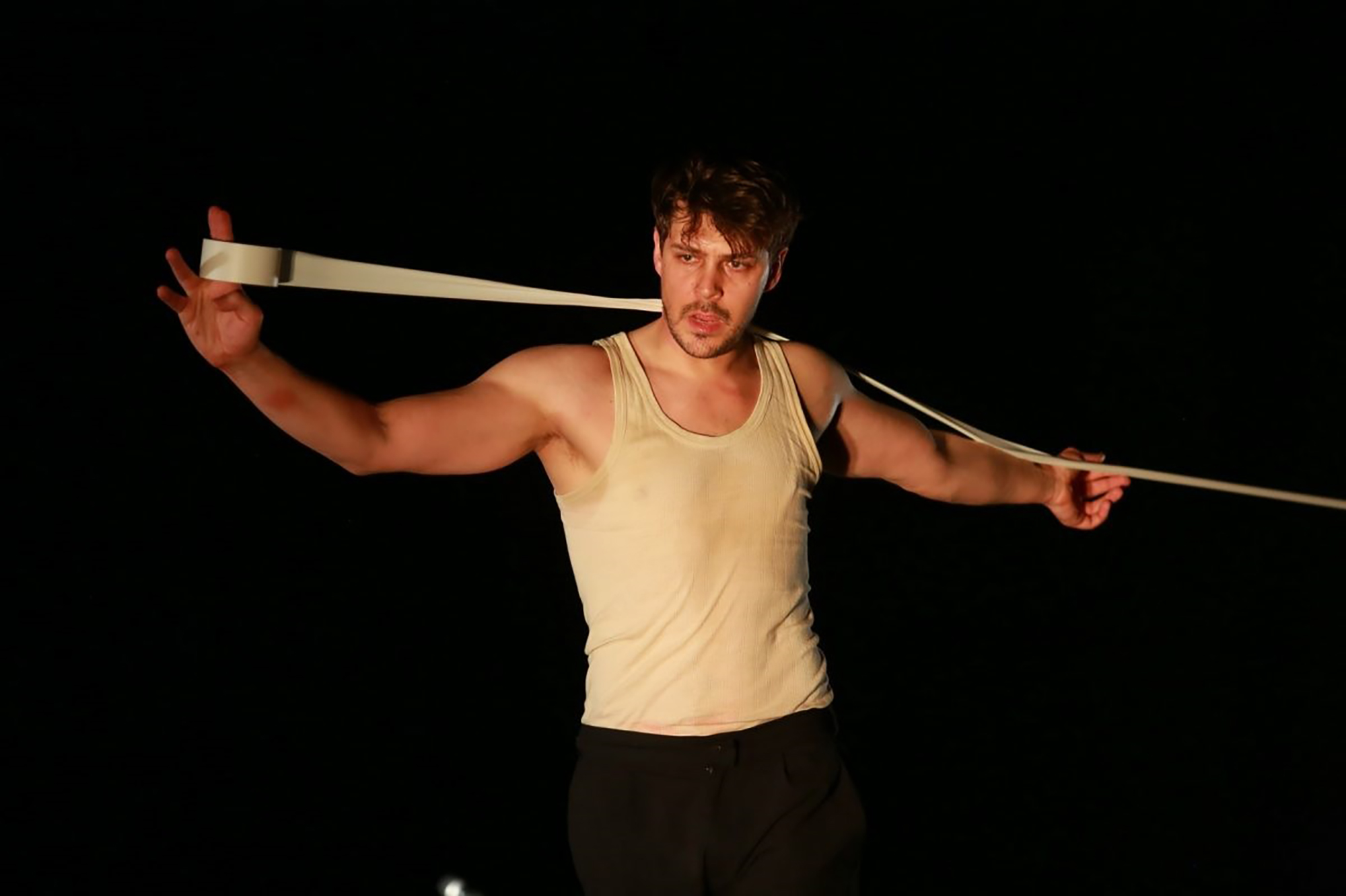 Miloš Biković u predstavi BAAL foto D. Udovičić