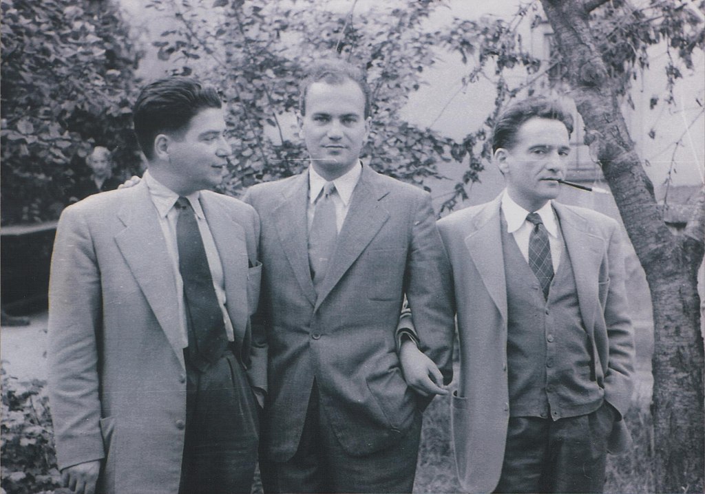 Oskar,_Jaša,_Loni_Davičo_1951 Foto Stevan Krajgujević