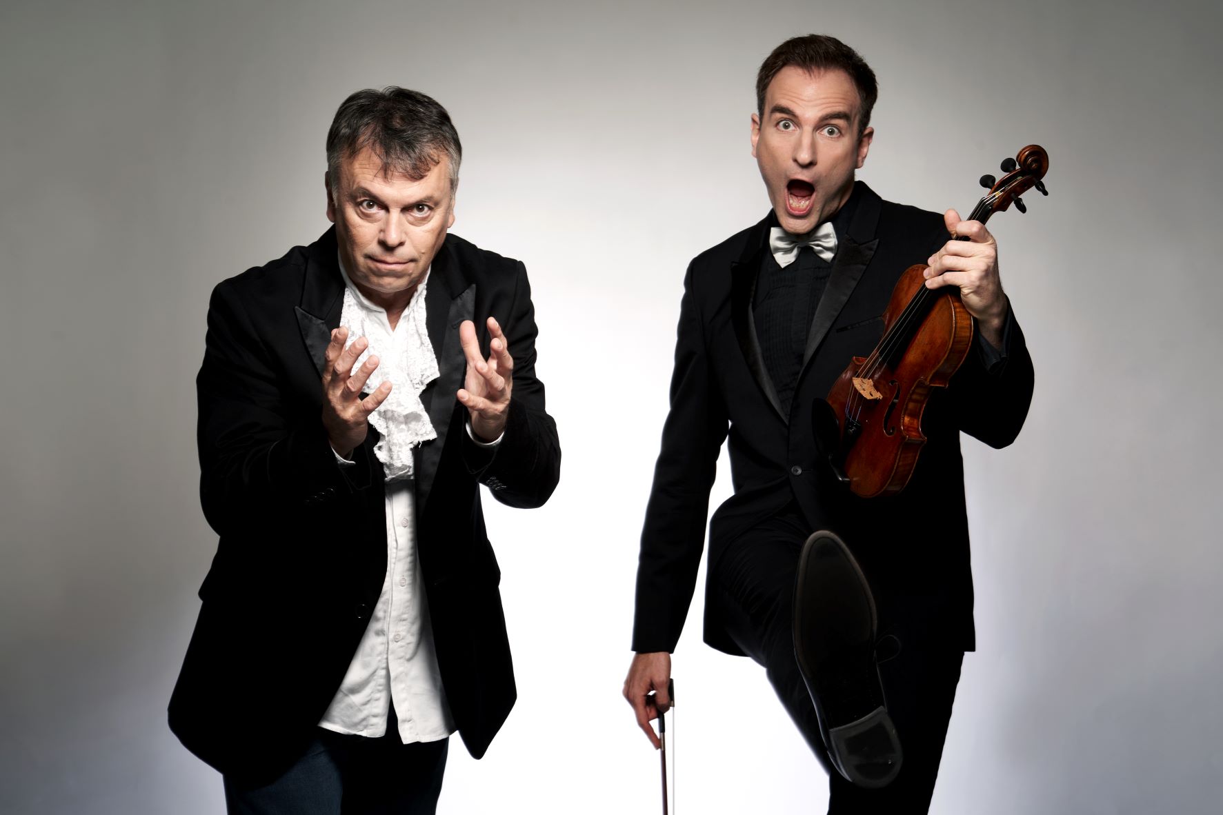 Rock El Clasico, Stefan Milenković i Nele Karajlić, foto Nebojša Babić