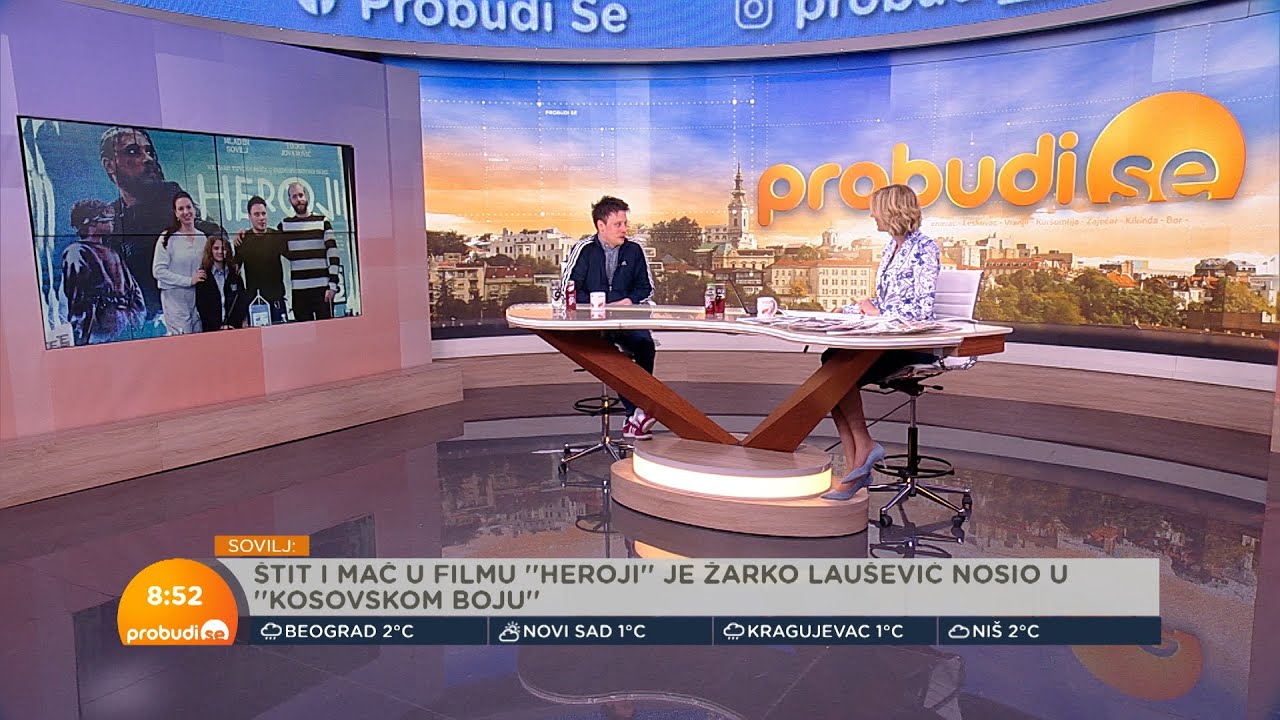 Sovilj_ Štit i mač u filmu _Heroji_ nosio Žarko Laušević u _Boju na Kosovu_