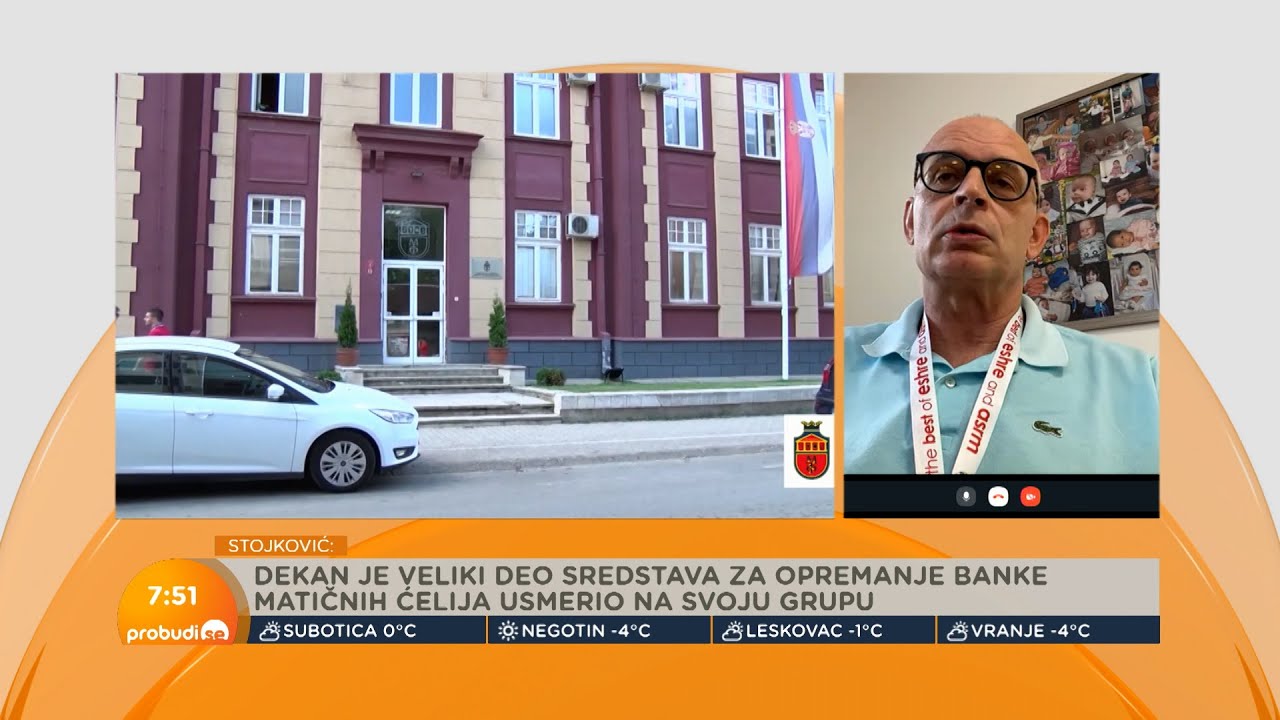 Dr Stojković Ostavku ne povlačim, ona je reakcija na samovolj