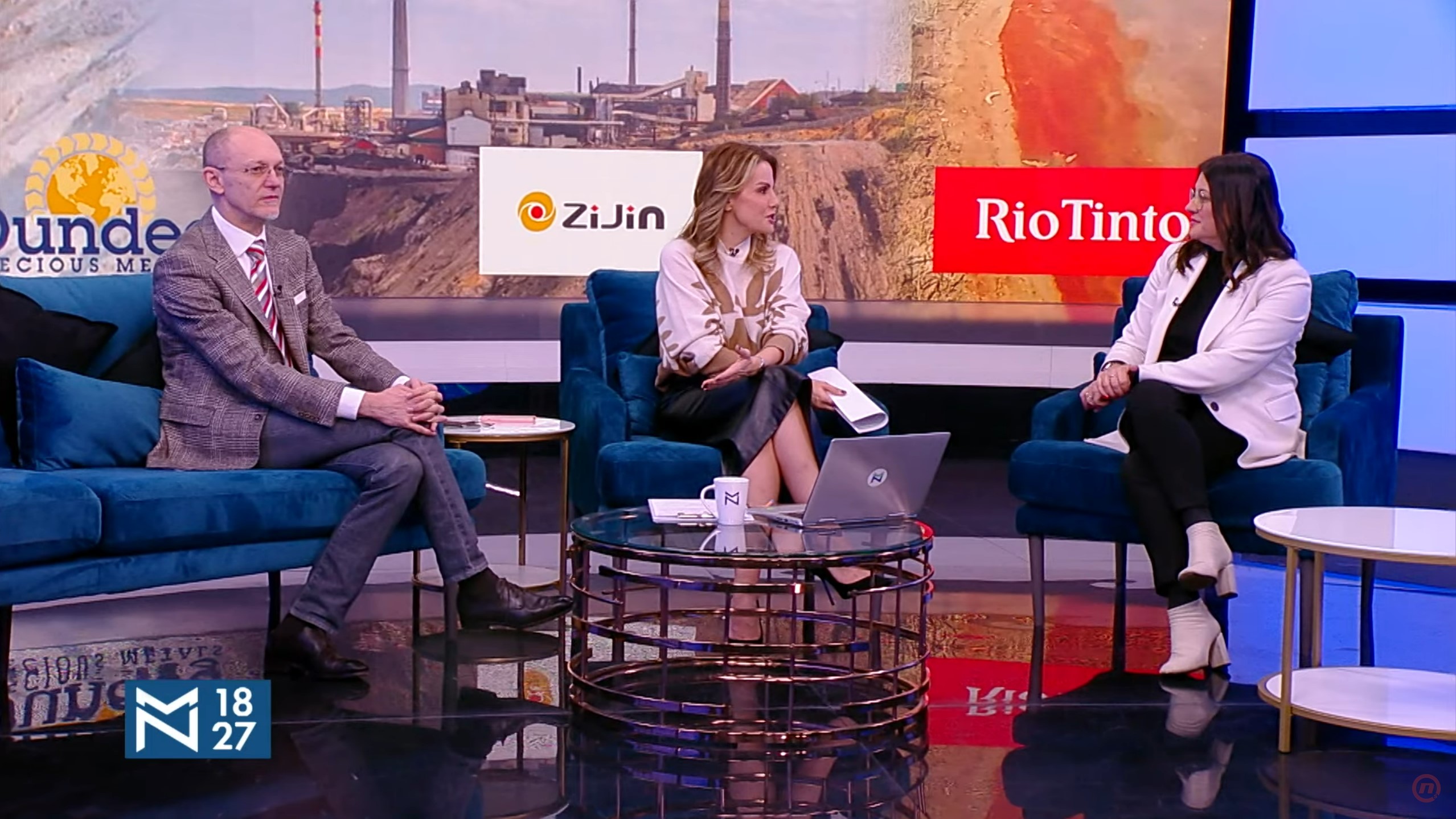 Goran Trivan i Nataša Dragojlović, gosti, emisija Među nama, Medju nama Foto: Nova S