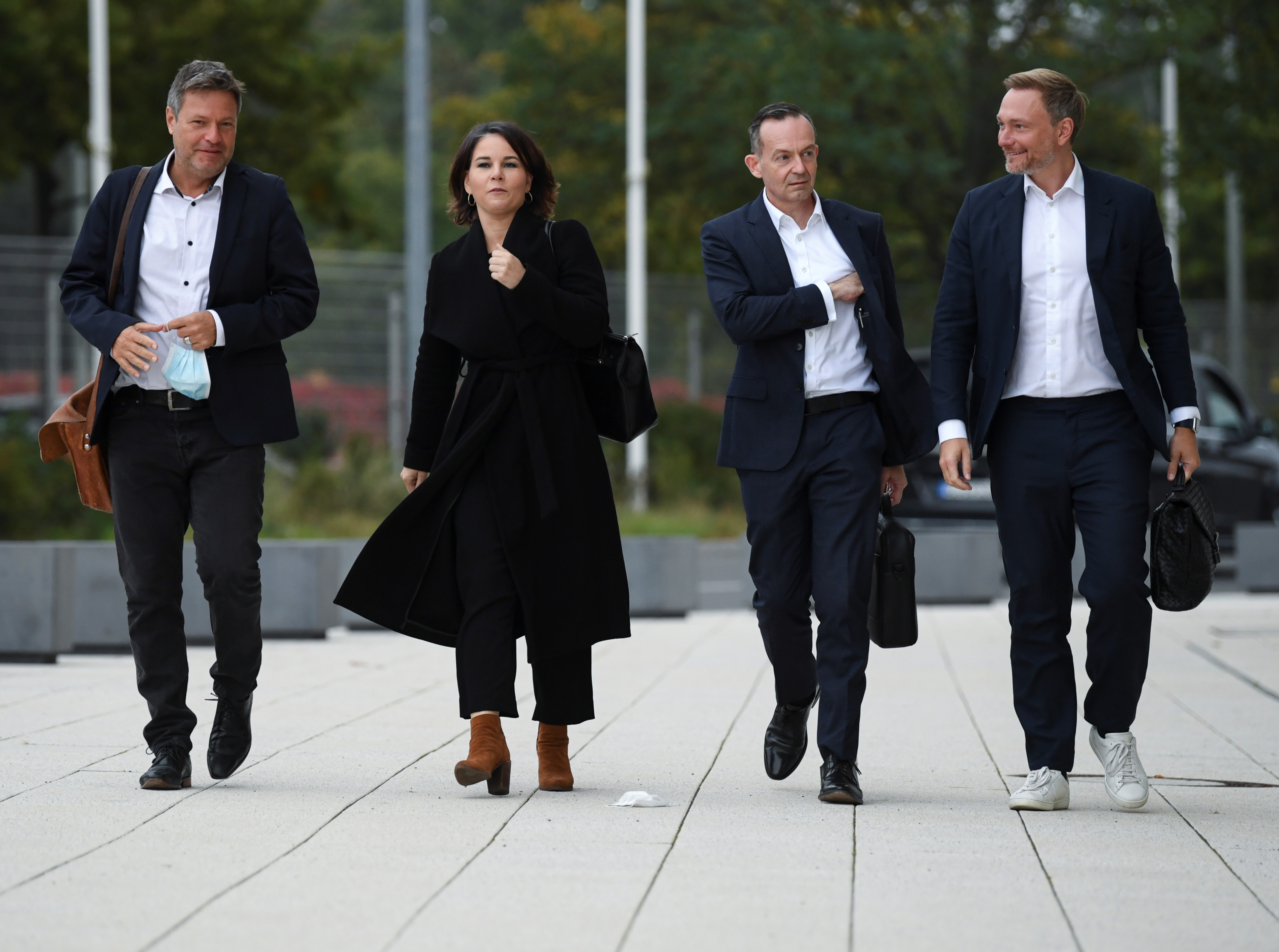 Exploratory talks for a possible new government coalition in Berlin