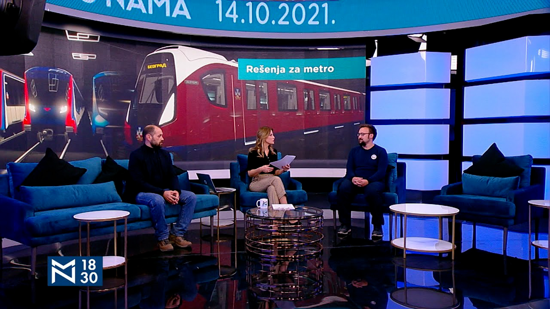 Rešenja za metro - gosti Zoran Bukvić i Miloš Vučković