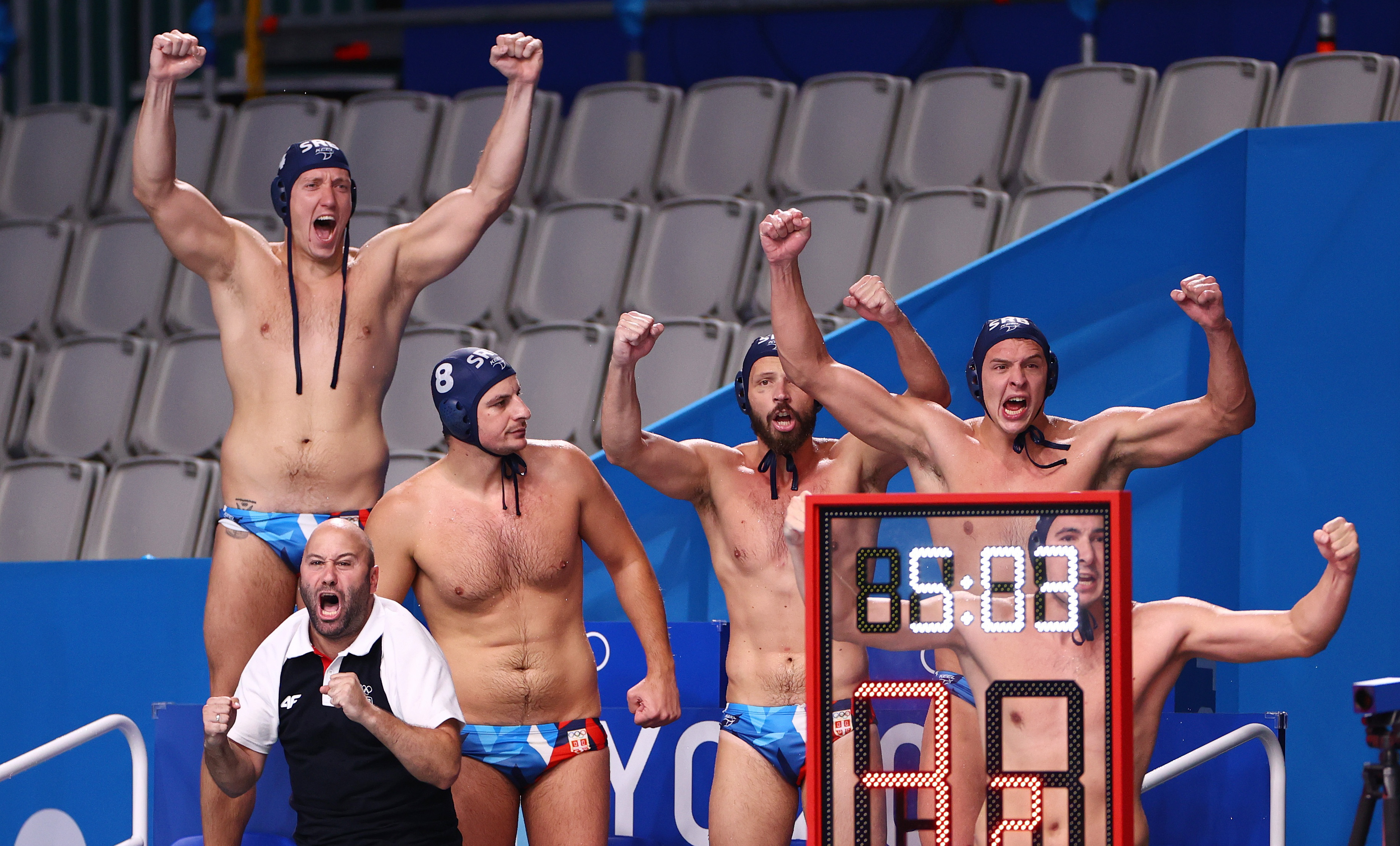 Water Polo - Men - Gold medal match - Greece v Serbia