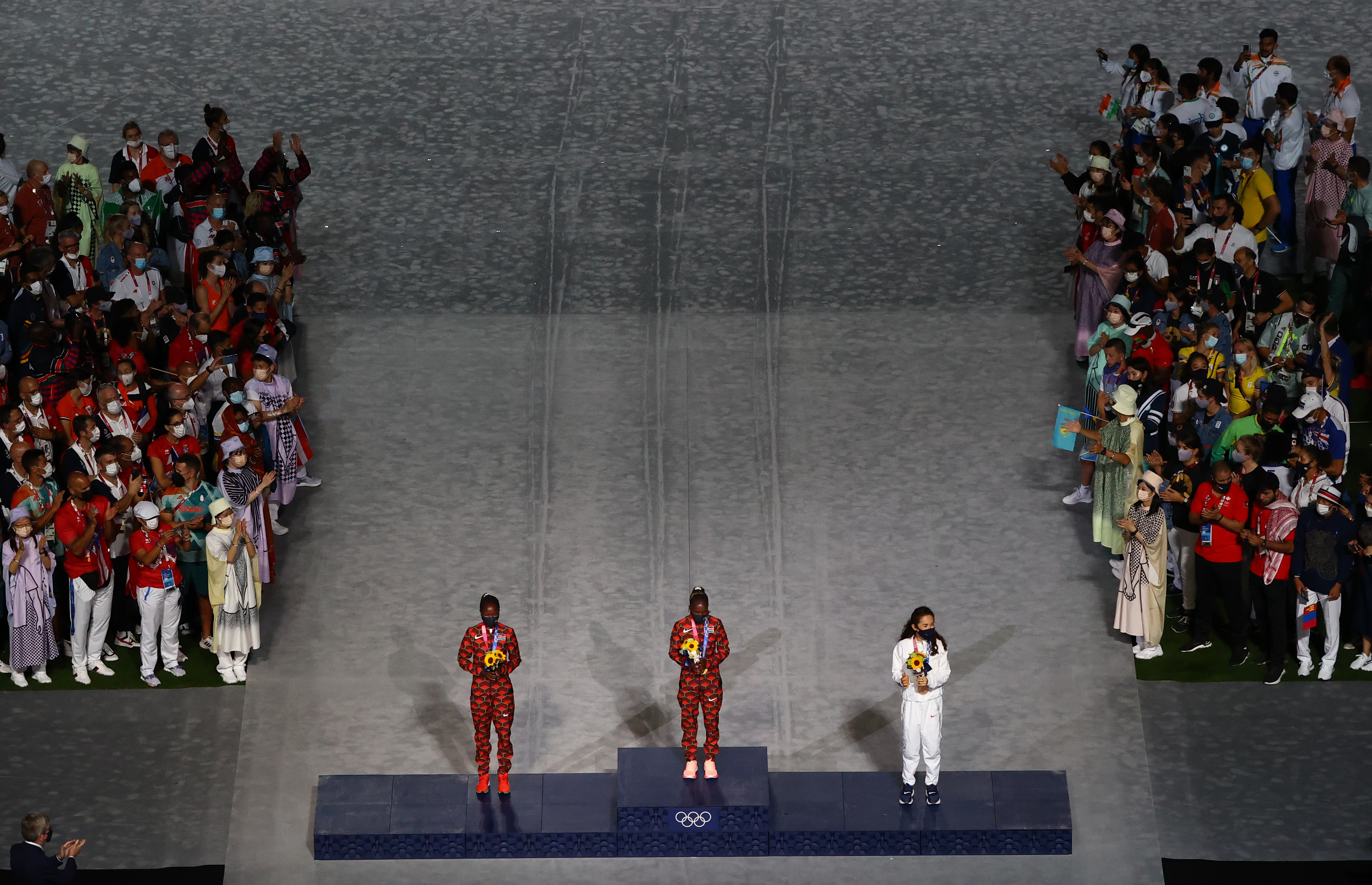 Athletics - Women's Marathon - Medal Ceremony