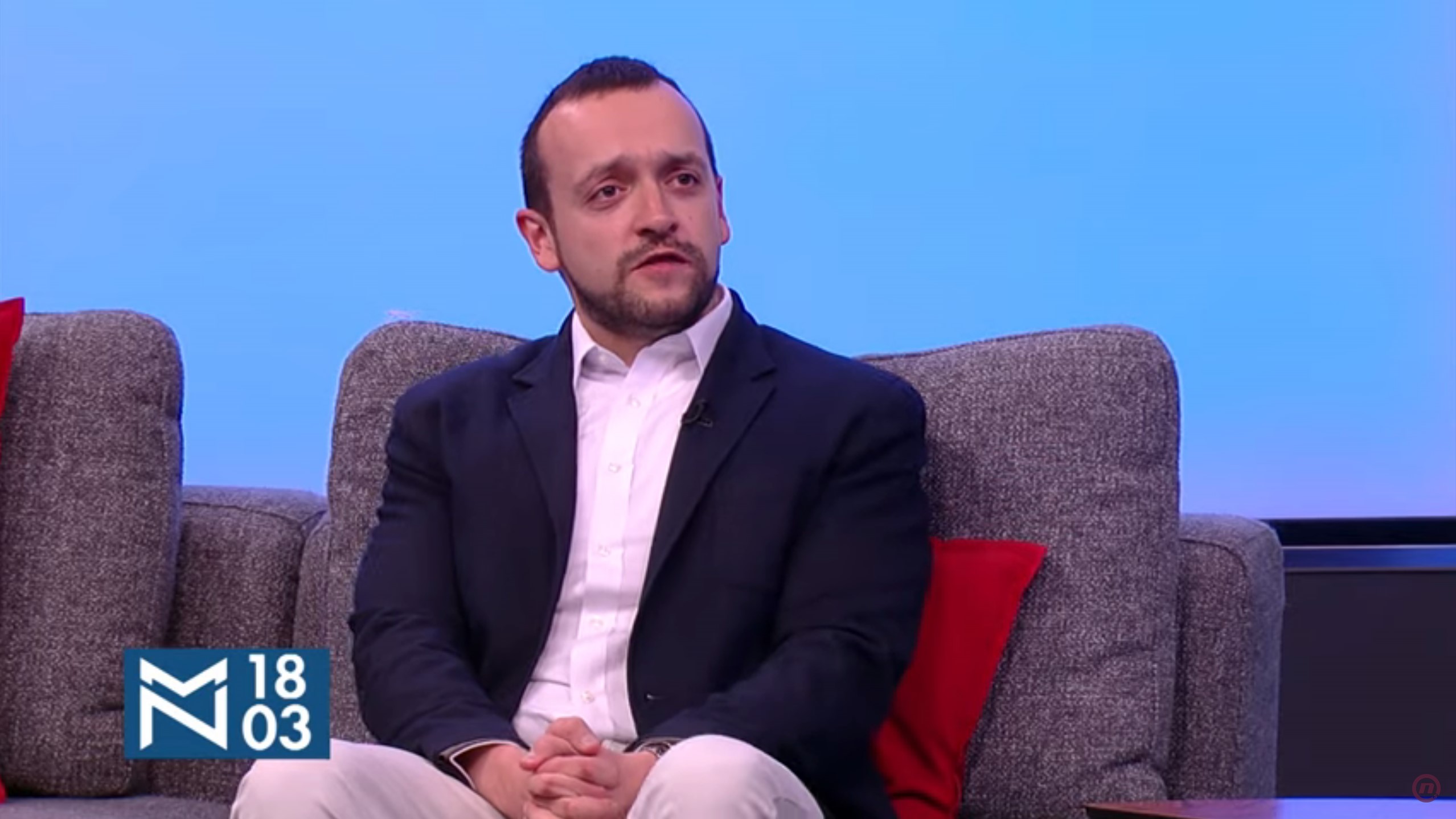 Boban Stojanović, emisija Među nama, Medju nama Foto: Nova S