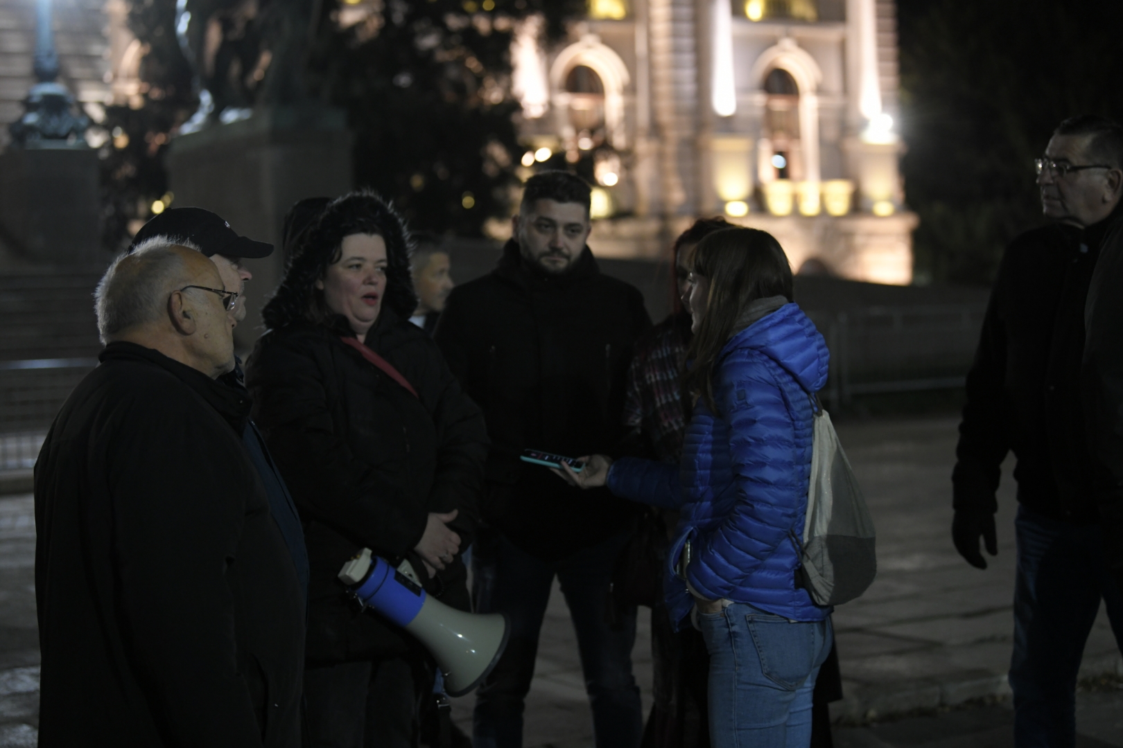 Beograd 26. oktobar 2021. Protest antivaksera protiv uvodjenja kovid propusnica, antivakseri Foto:Dragan Mujan/Nova.rs