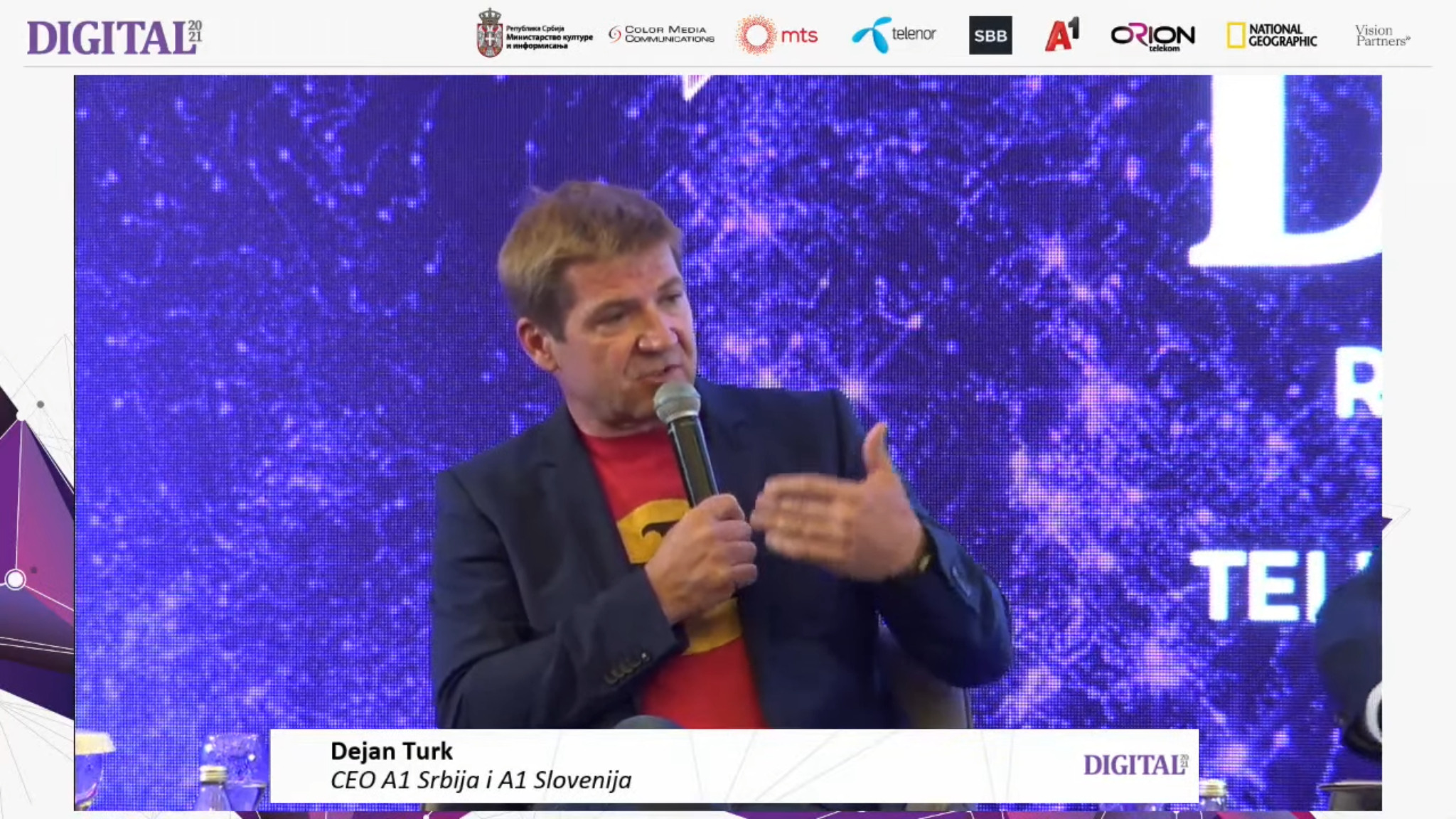 Dejan Turk DIGITAL 2021 - Regionalna konferencija o trendovima u telekomunikacijama i medijima - II dan - YouTube - 90 17