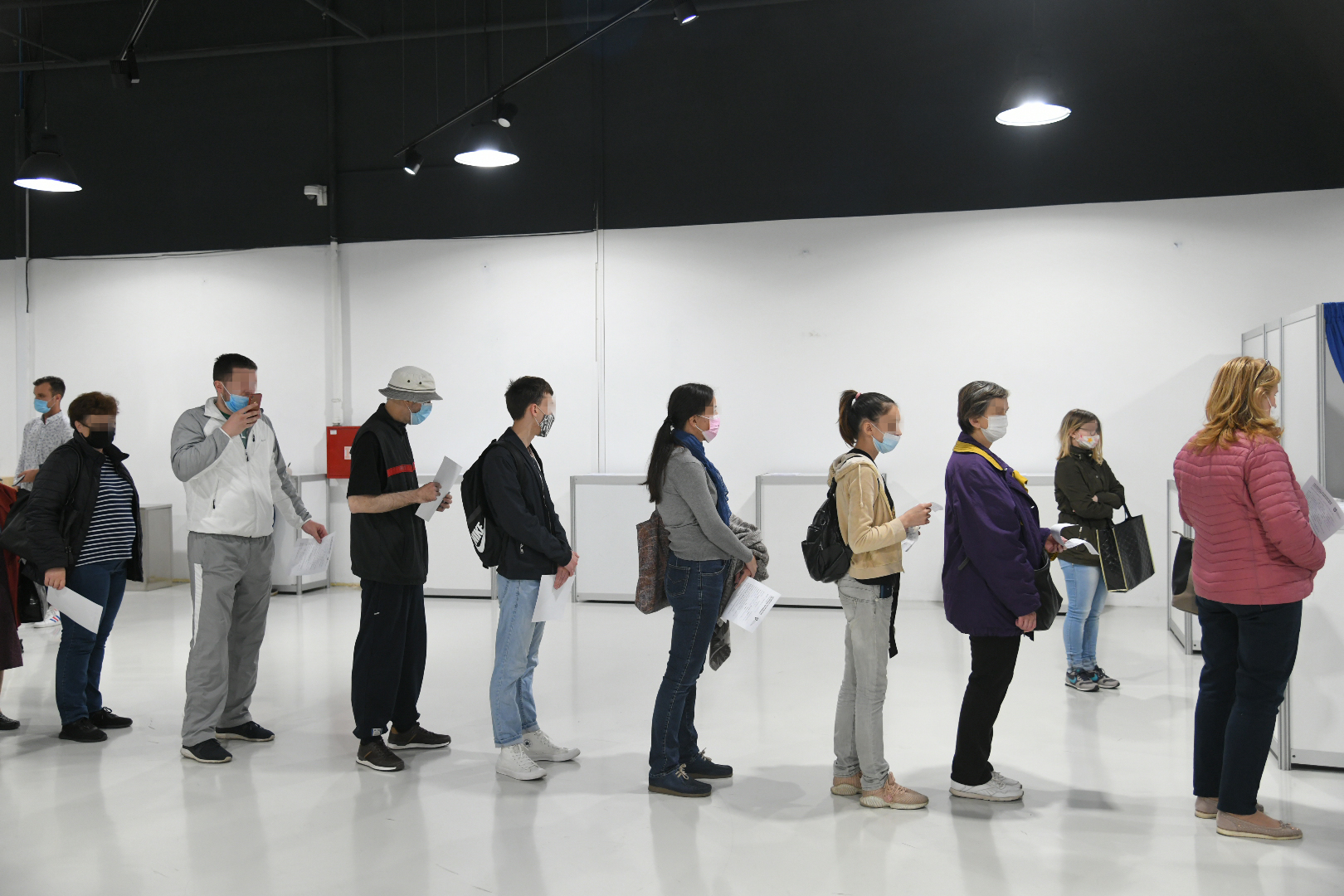 Beograd 08.05.2021. Vakcinacija Trzni centar Usce, Foto: Nemanja Jovanović/Nova.rs