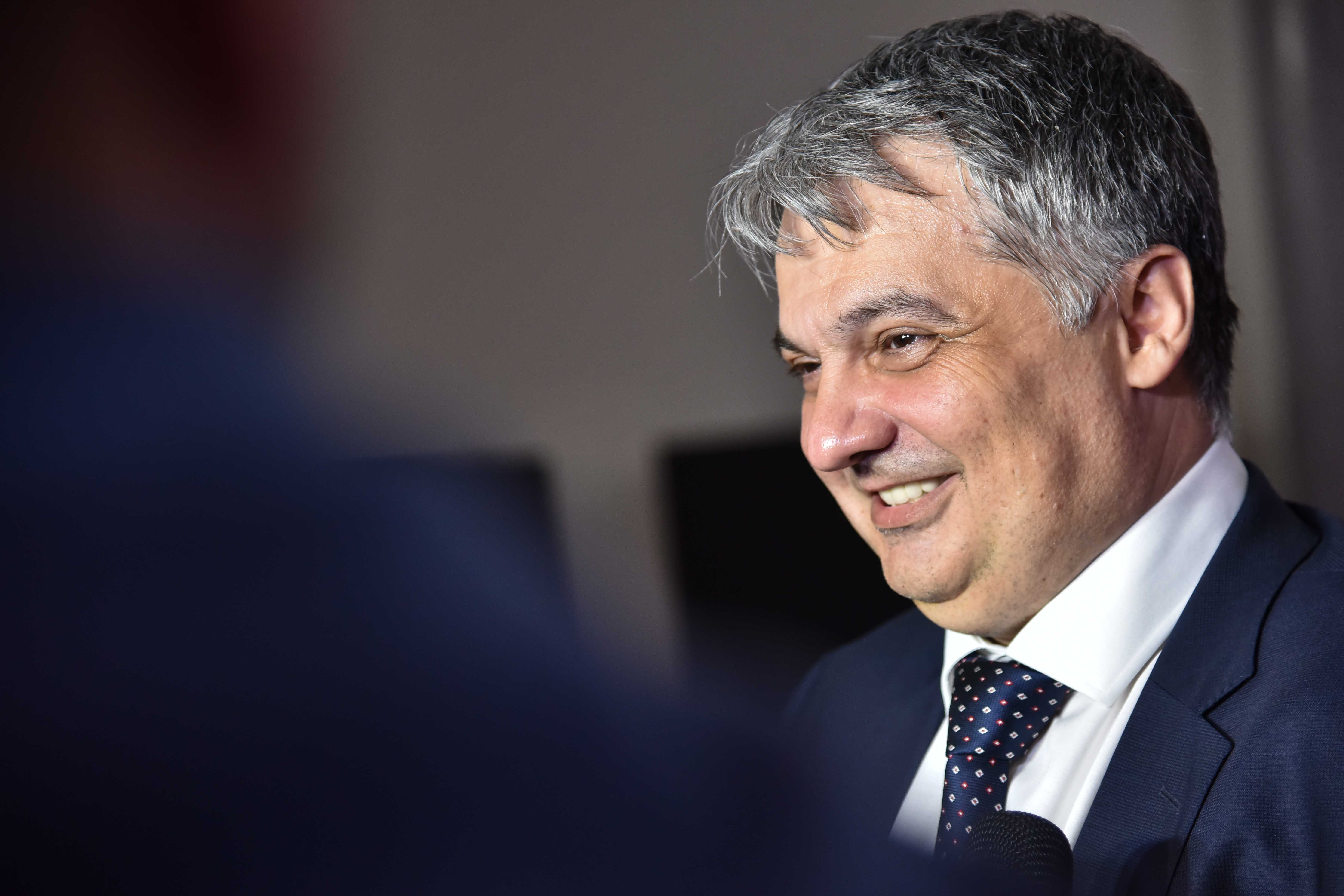 Beograd 02.10.2019. Vladimir Lucic, koordinator za internet i multimediju Telekom Srbija grupe. Promocija Superstar TV kanala i serije Dug moru, tv kanal Telekoma Srbija, Superstar TV, igrana serija Dug moru Foto Nemanja Jovanovic