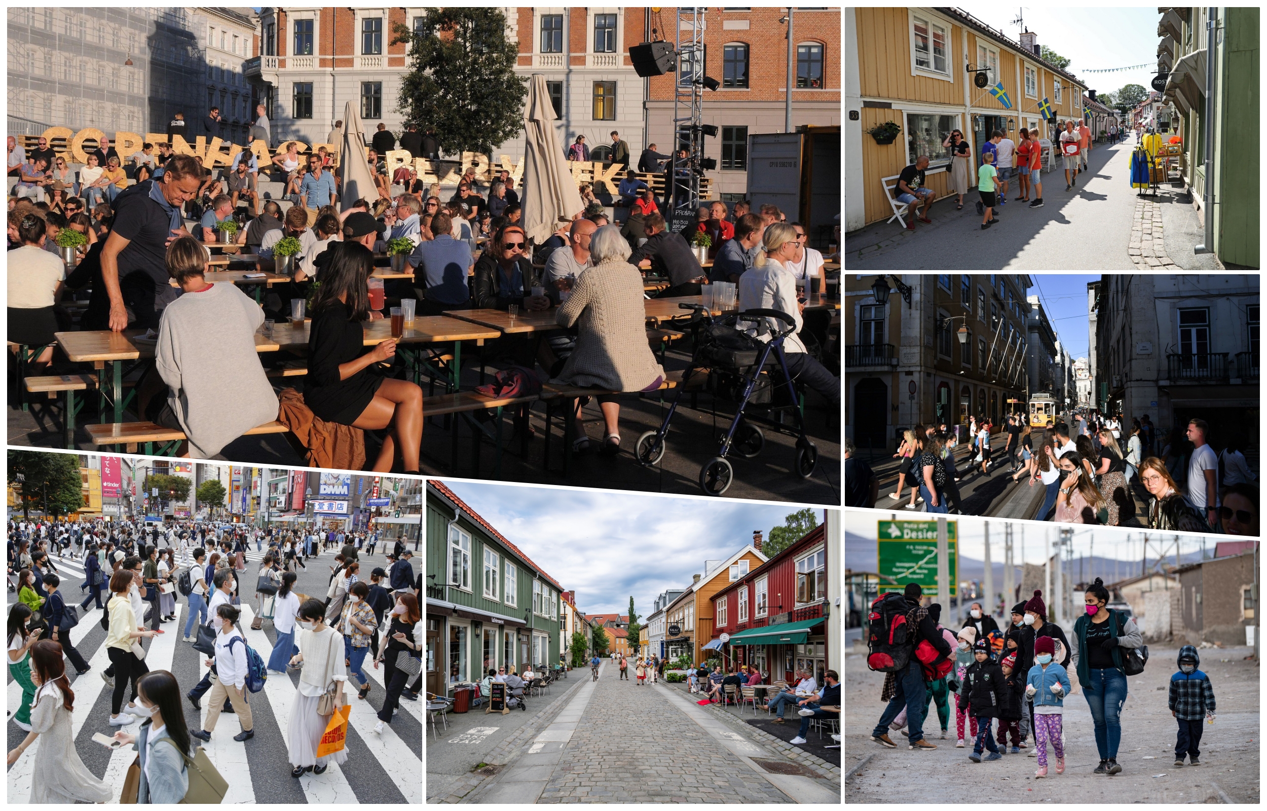 collage koronavirus u švedskoj, portugalu, danskoj, norveškoj, japan, čileu.