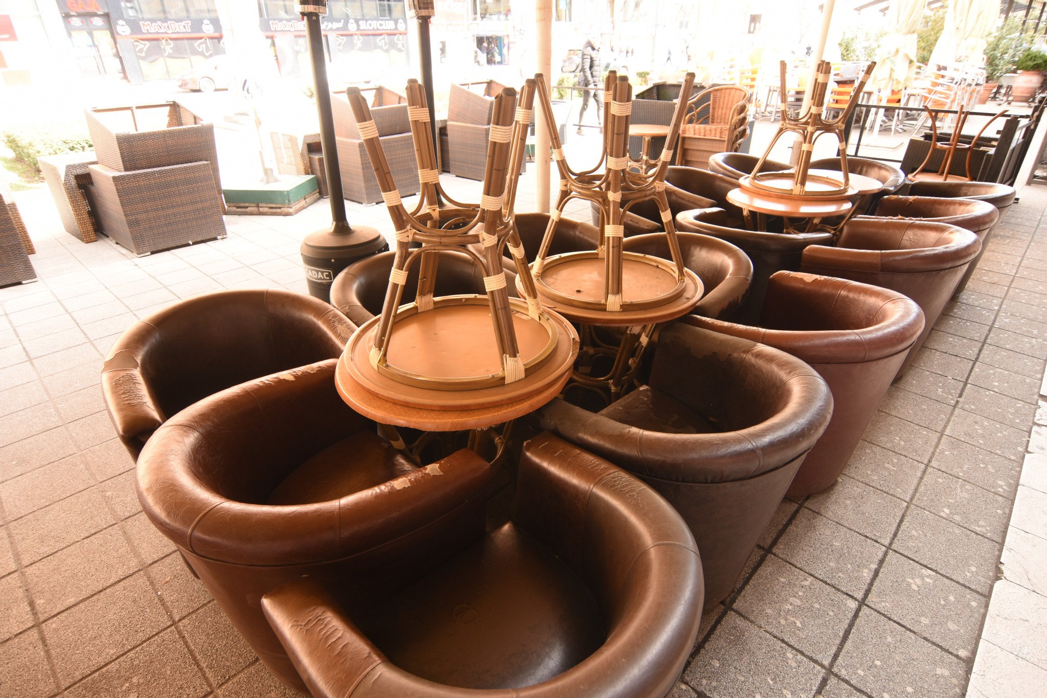 Novi Sad 06.03.2021. Novi Sad, Nove mere, zatvoreni kafici, koronavirus Foto: Nenad Lazić/Nova.rs