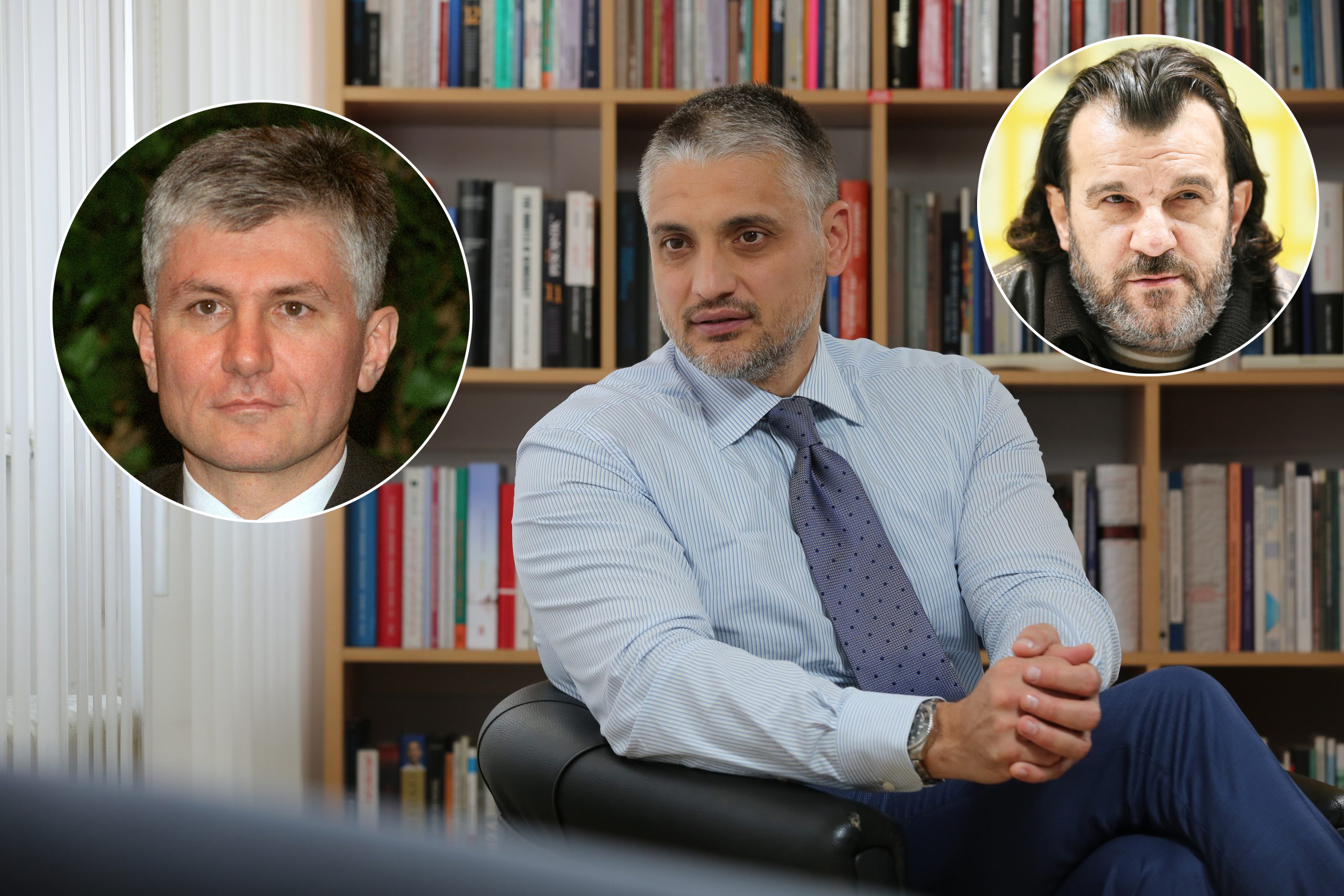 Čedomir Jovanović, Zoran Đinđić, Zoran Djindjić, Aca Lukas, kombo Foto: Zoran Lončarević/Thomas Kühler / AFP / Profimedia / Vesna Lalić/Nova.rs