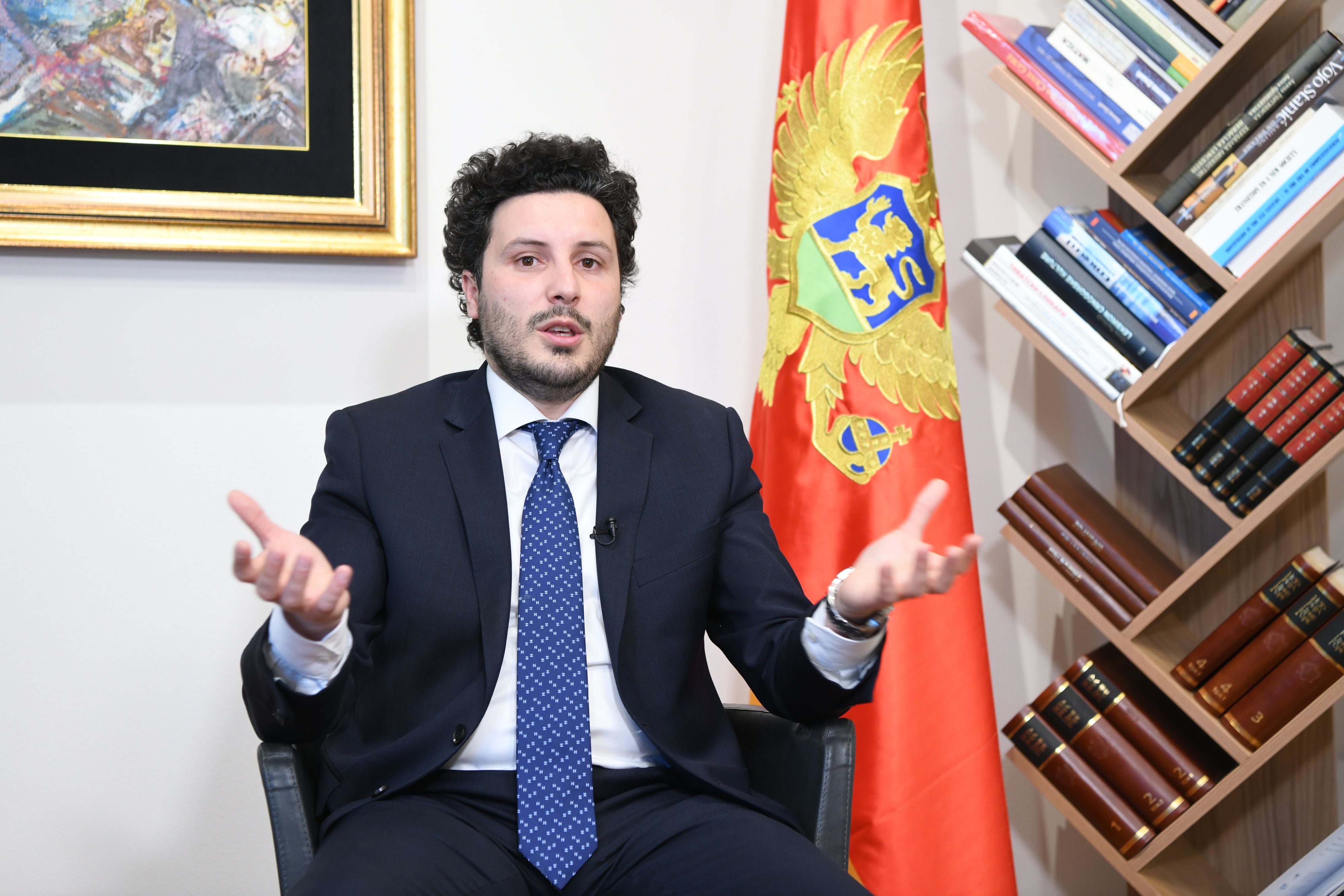 Podgorica 06.05.2021. Dritan Abazovic, intervju, Foto: Goran Srdanov/Nova.rs