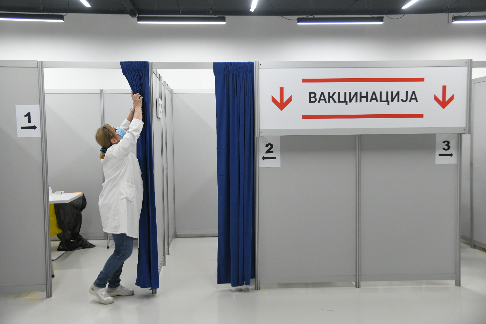 Beograd 08.05.2021. Vakcinacija Trzni centar Usce, Foto: Nemanja Jovanović/Nova.rs