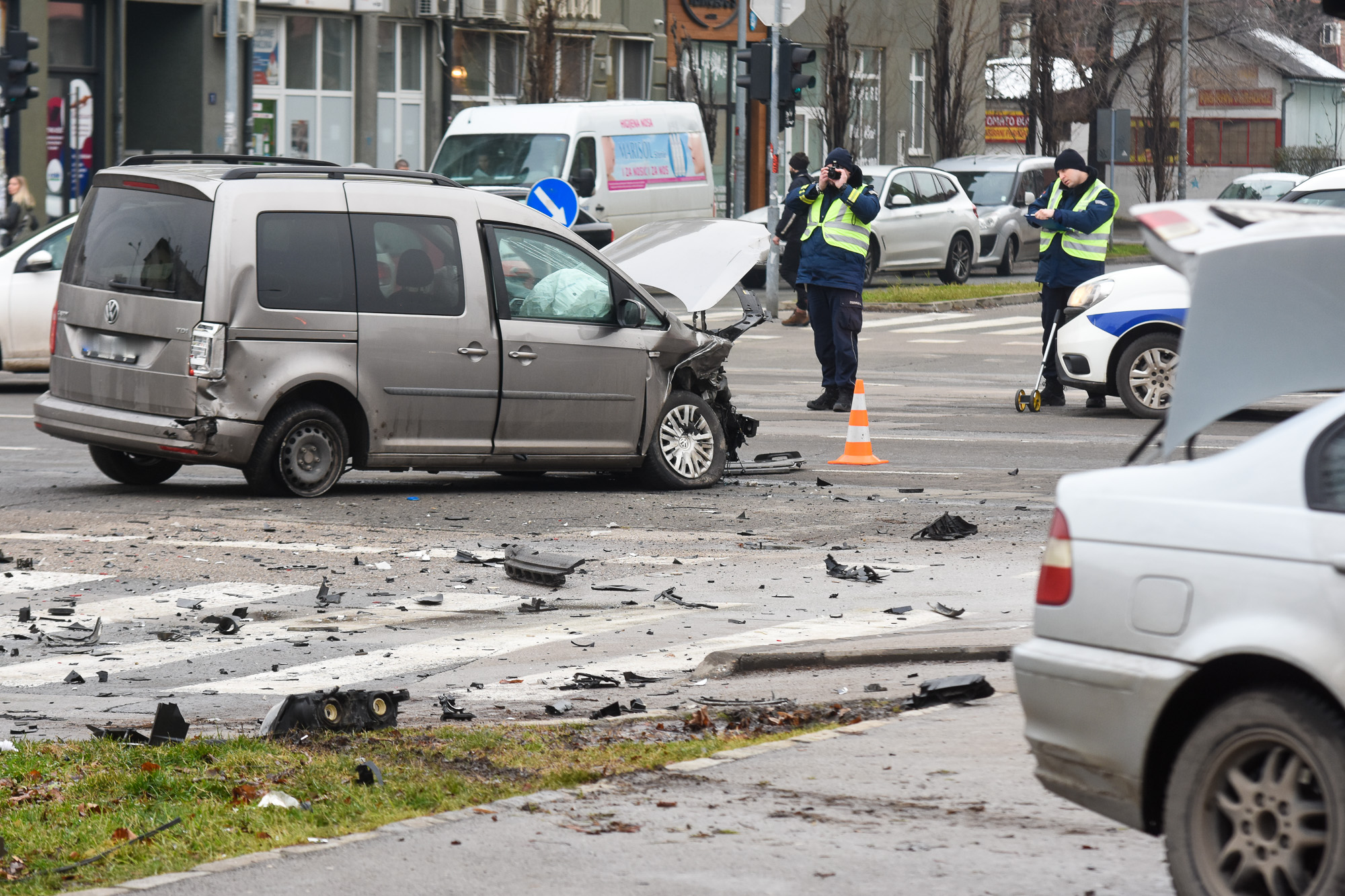Novi Sad1226 sudar udes saobracajna nesreca foto Nenad Lazic