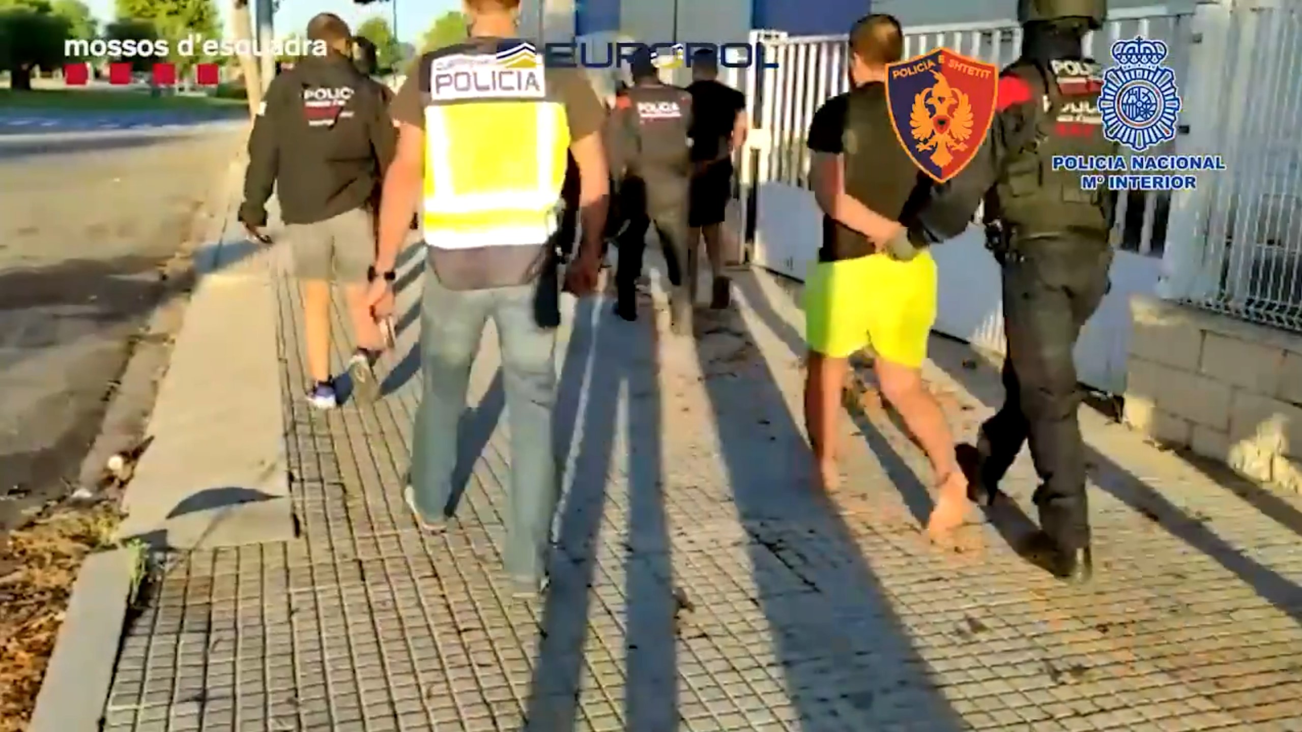 Španija, hapšenje, marihuana Foto: Printscreen/Twitter/Policía Nacional/@policia