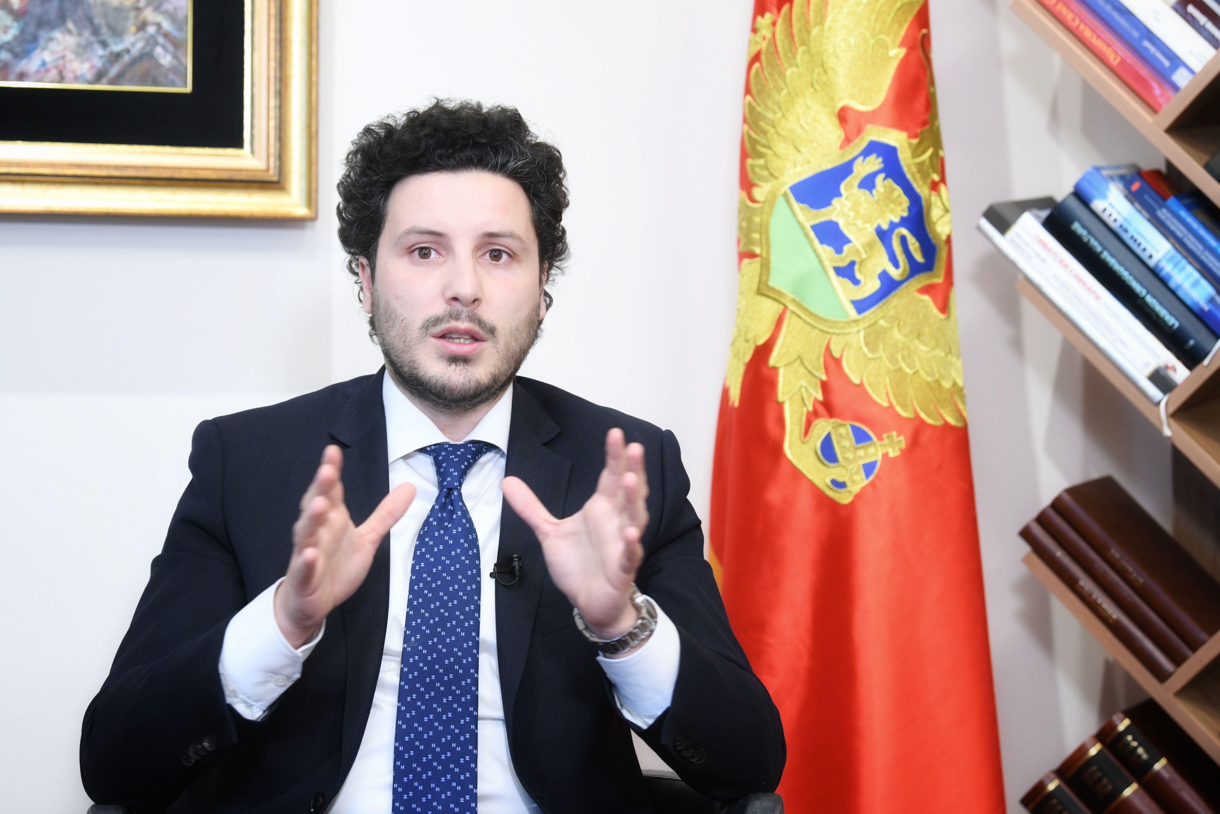 Podgorica 06.05.2021. Dritan Abazovic, intervju, Foto: Goran Srdanov/Nova.rs