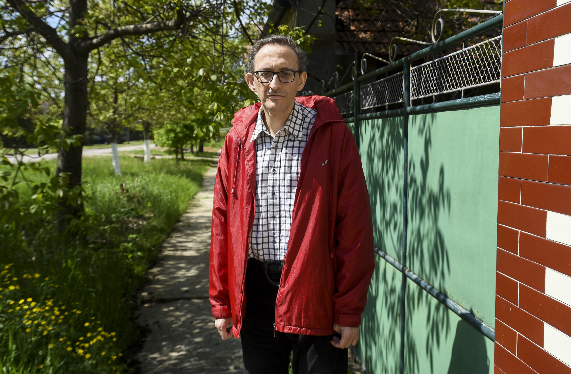 Zrenjanin 08.05.2021 Radoslav Markovic poklanja plac u selu Aradac na kom bi se izgradila stamparija koja  bi stampala novine Nova foto Nenad Mihajlovic