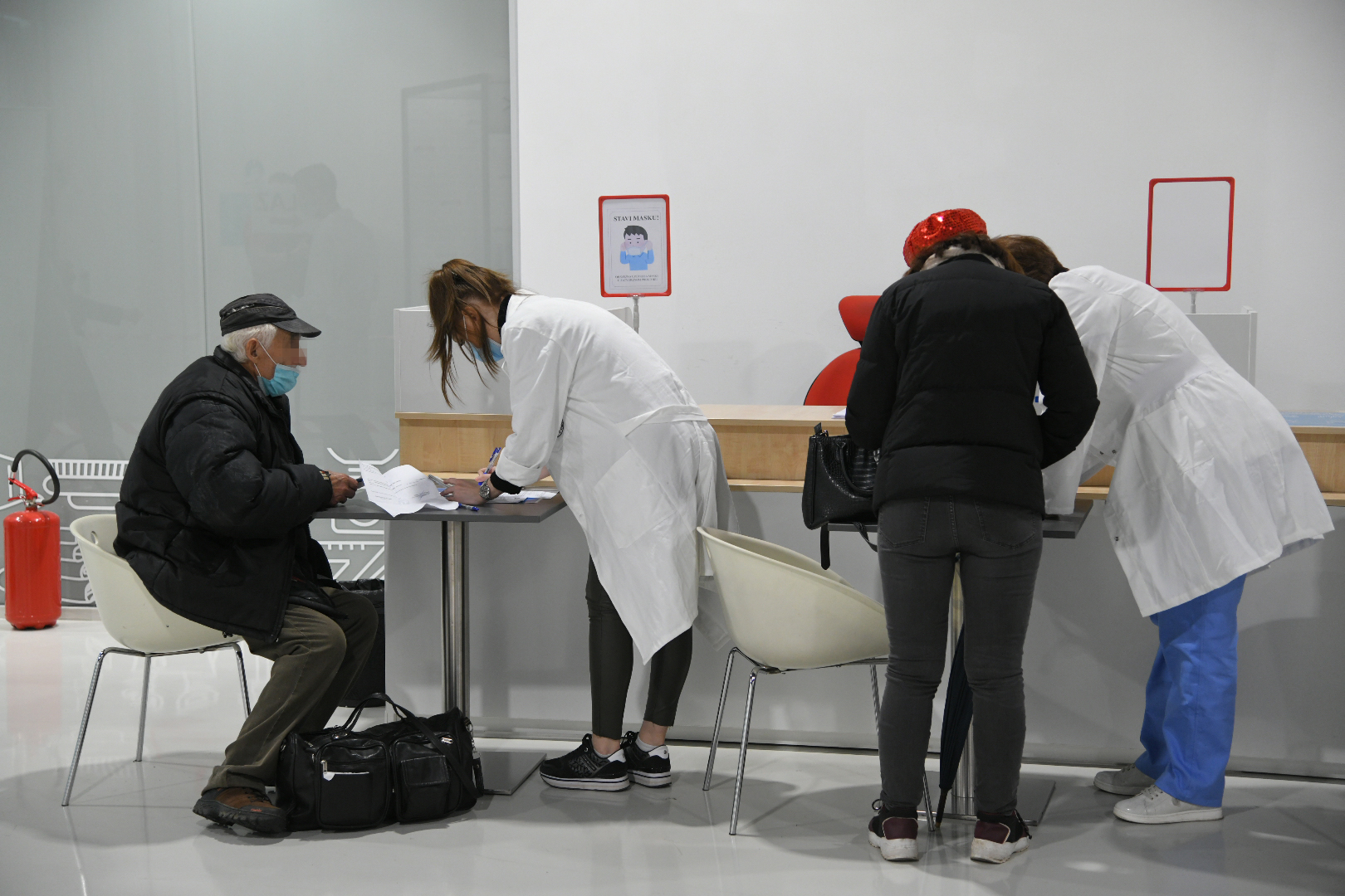 Beograd 08.05.2021. Vakcinacija Trzni centar Usce, Foto: Nemanja Jovanović/Nova.rs