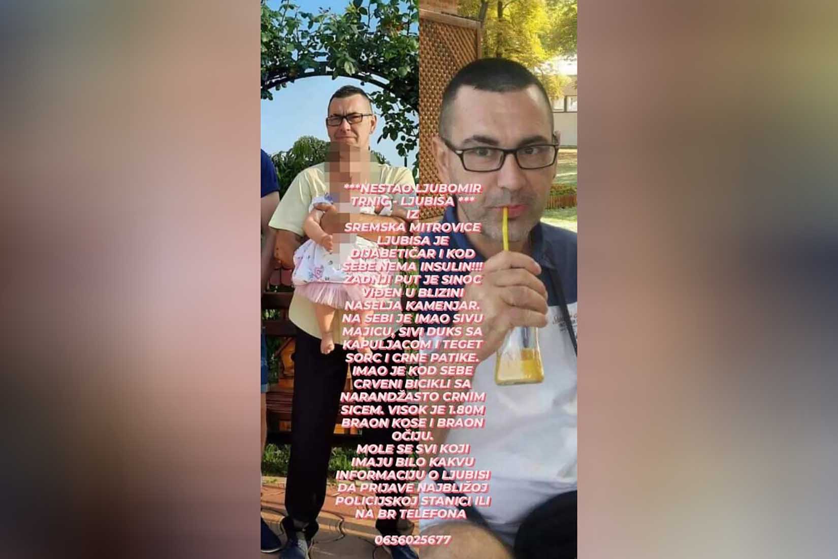 Ljubomir Trnić Foto: Facebook/Jovana Trnic