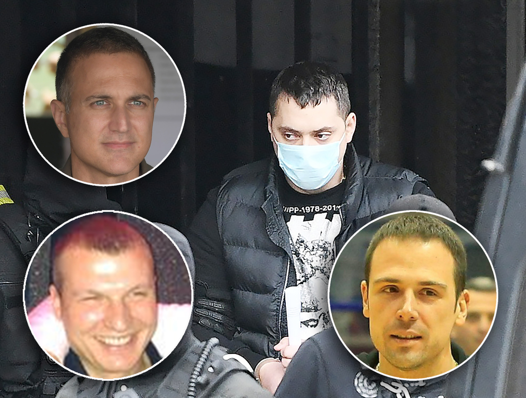 Belivuk Novak Nedić, Nebojša Stefanović i Aleksandar Stanković