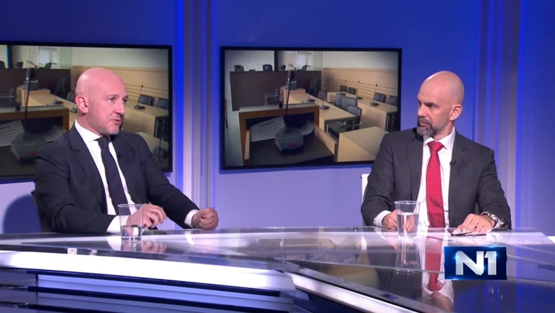 Miodrag Majić, Vladimir Beljanski, emisija 360 stepeni Foto: N1