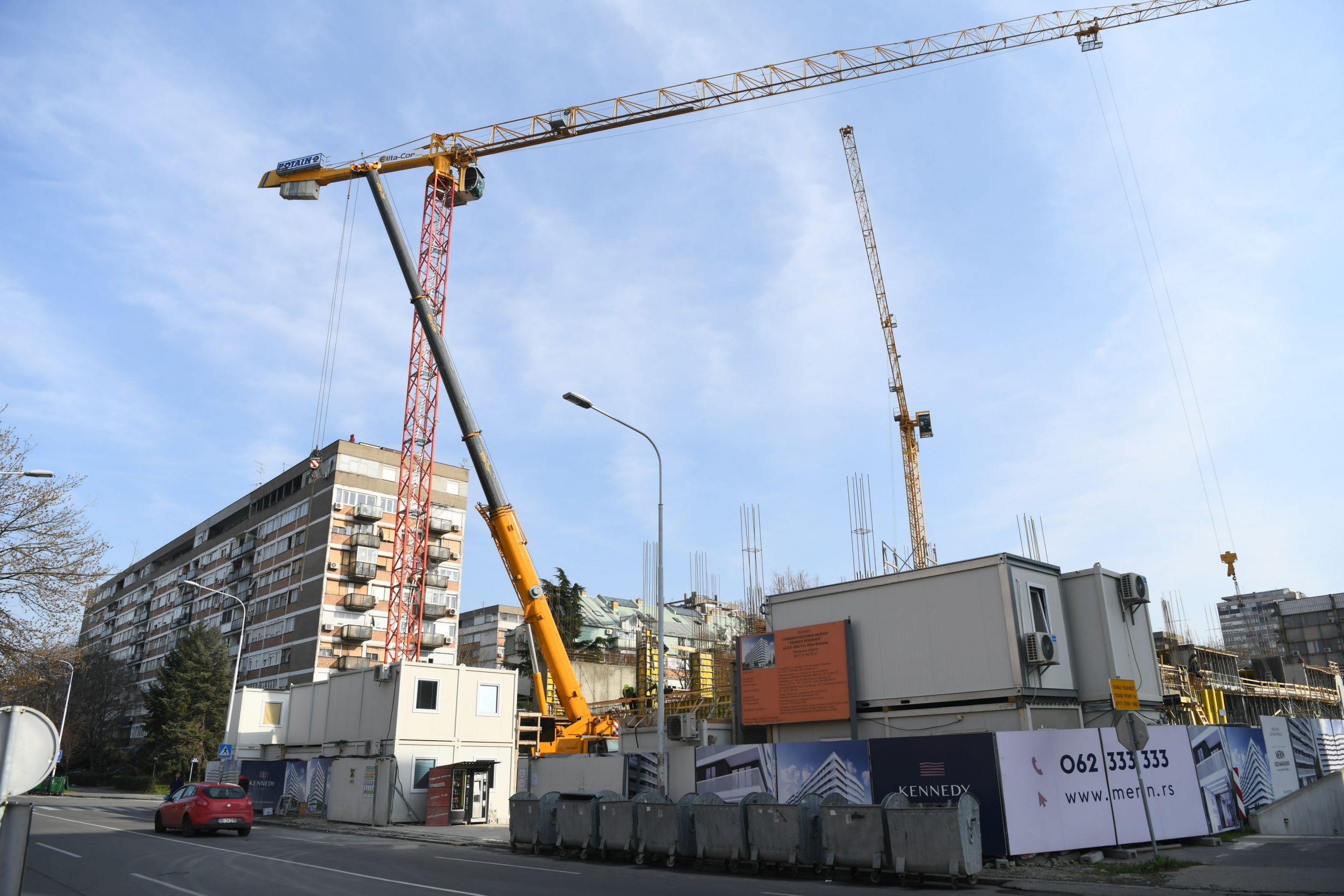 Beograd 11.03.2021. Protest turskih radnika zbog neisplacenih plata, Foto: Filip Krainčanić/Nova.rs