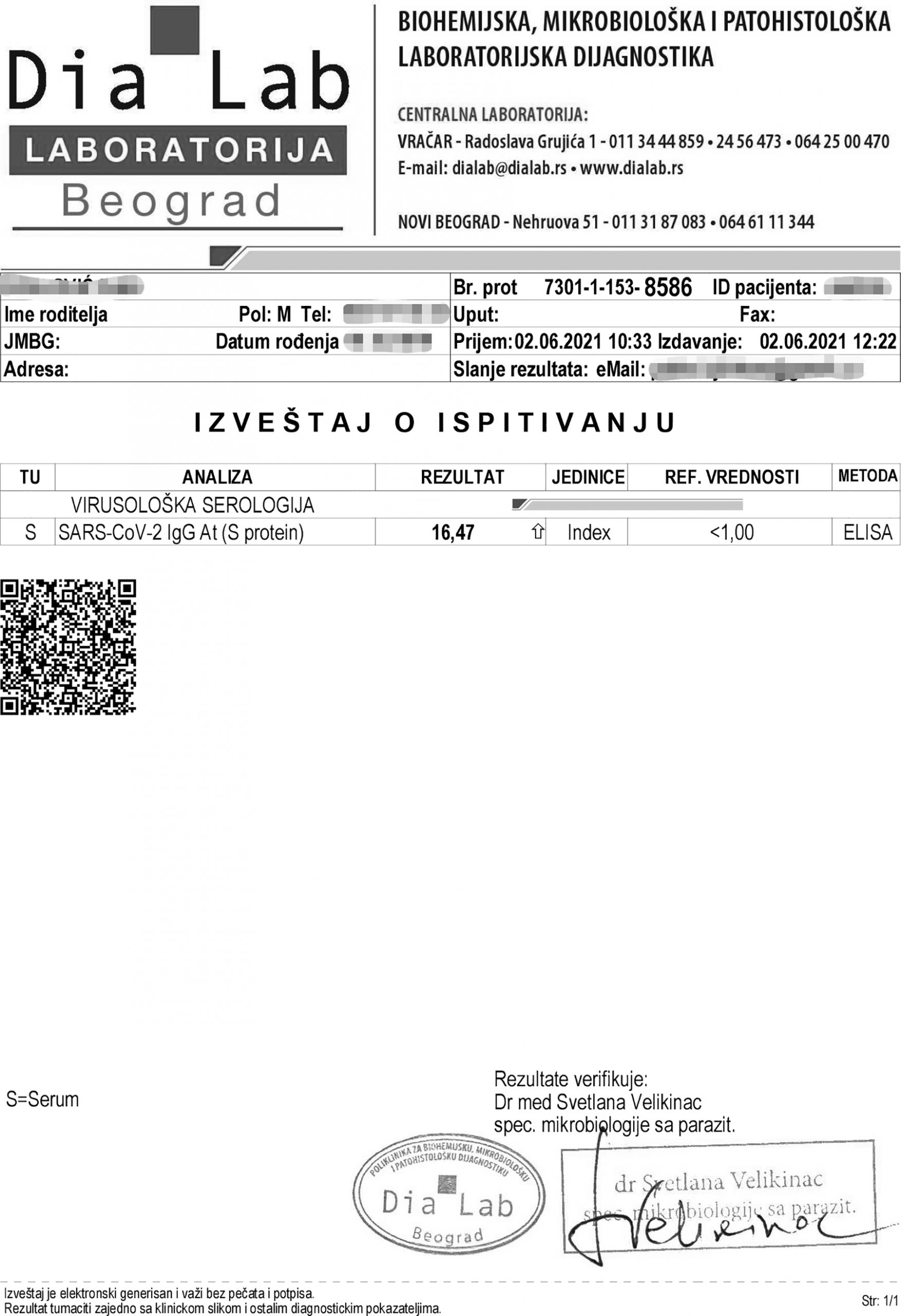 analiza rezultati testiranje vakcina kovid